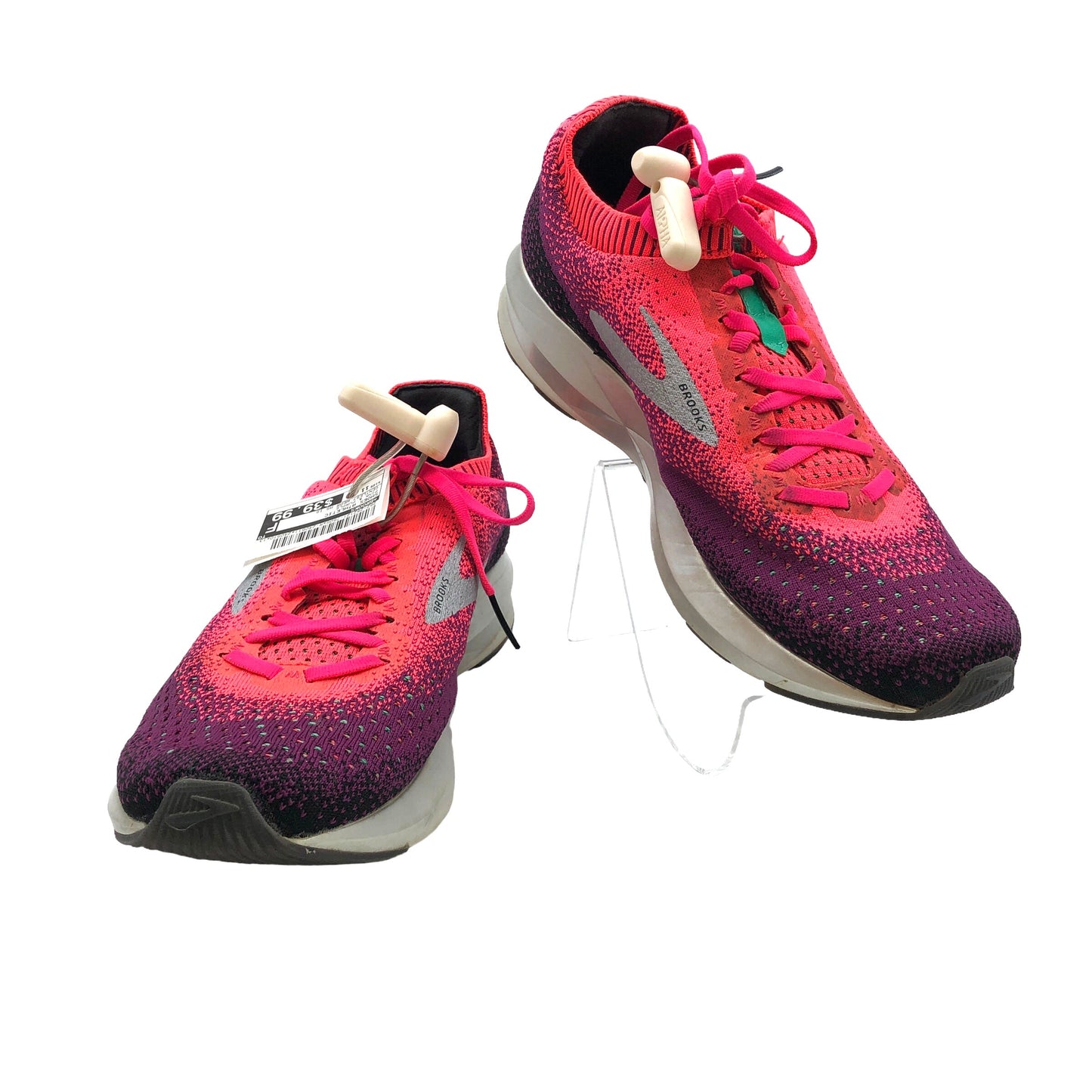 Pink & Purple Shoes Athletic Brooks, Size 11