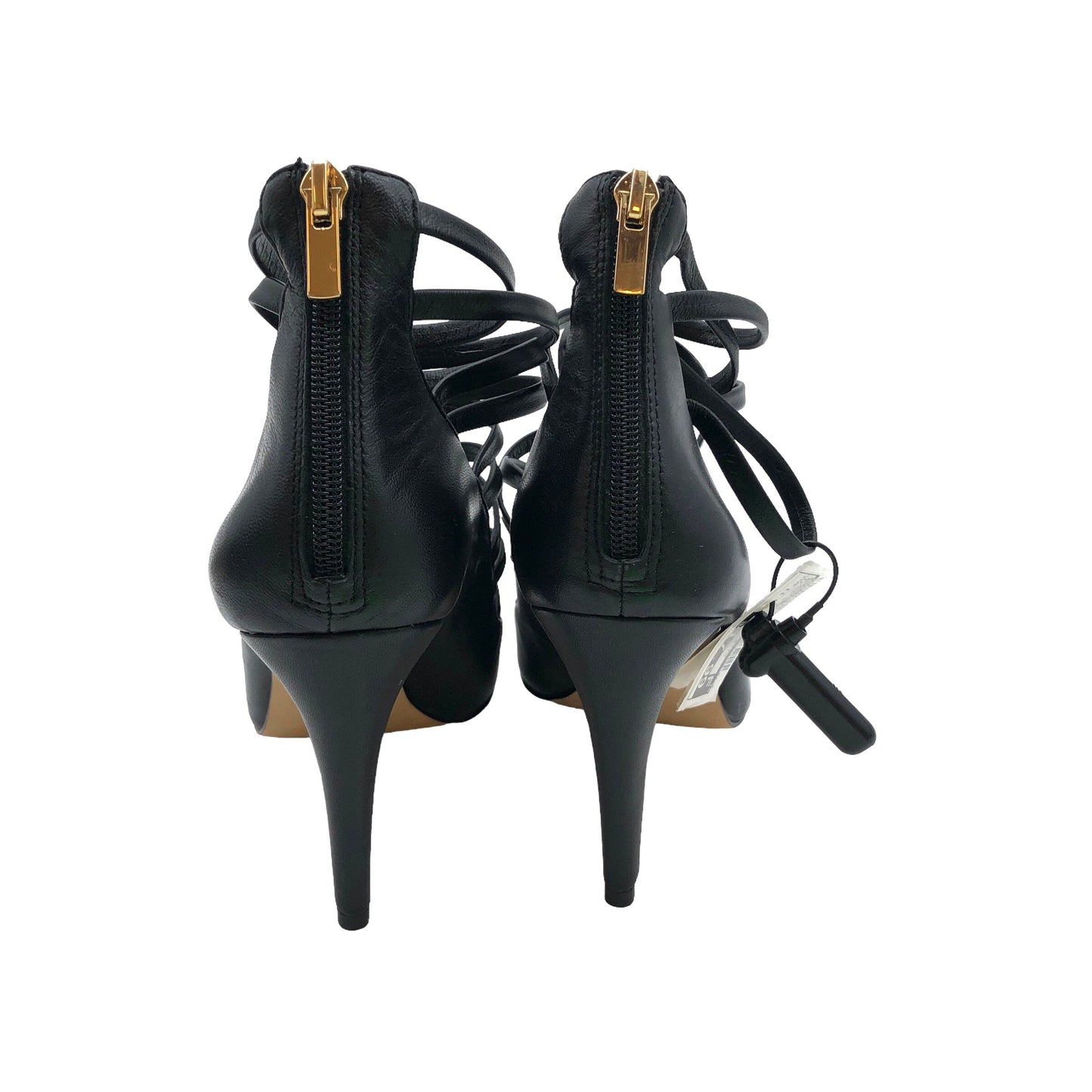 Black Sandals Heels Stiletto Banana Republic, Size 11
