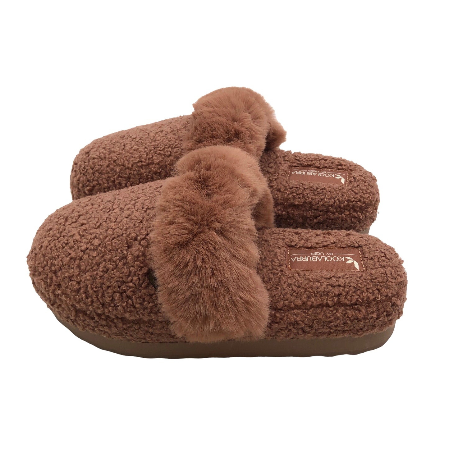 Brown Slippers Koolaburra By Ugg, Size 6