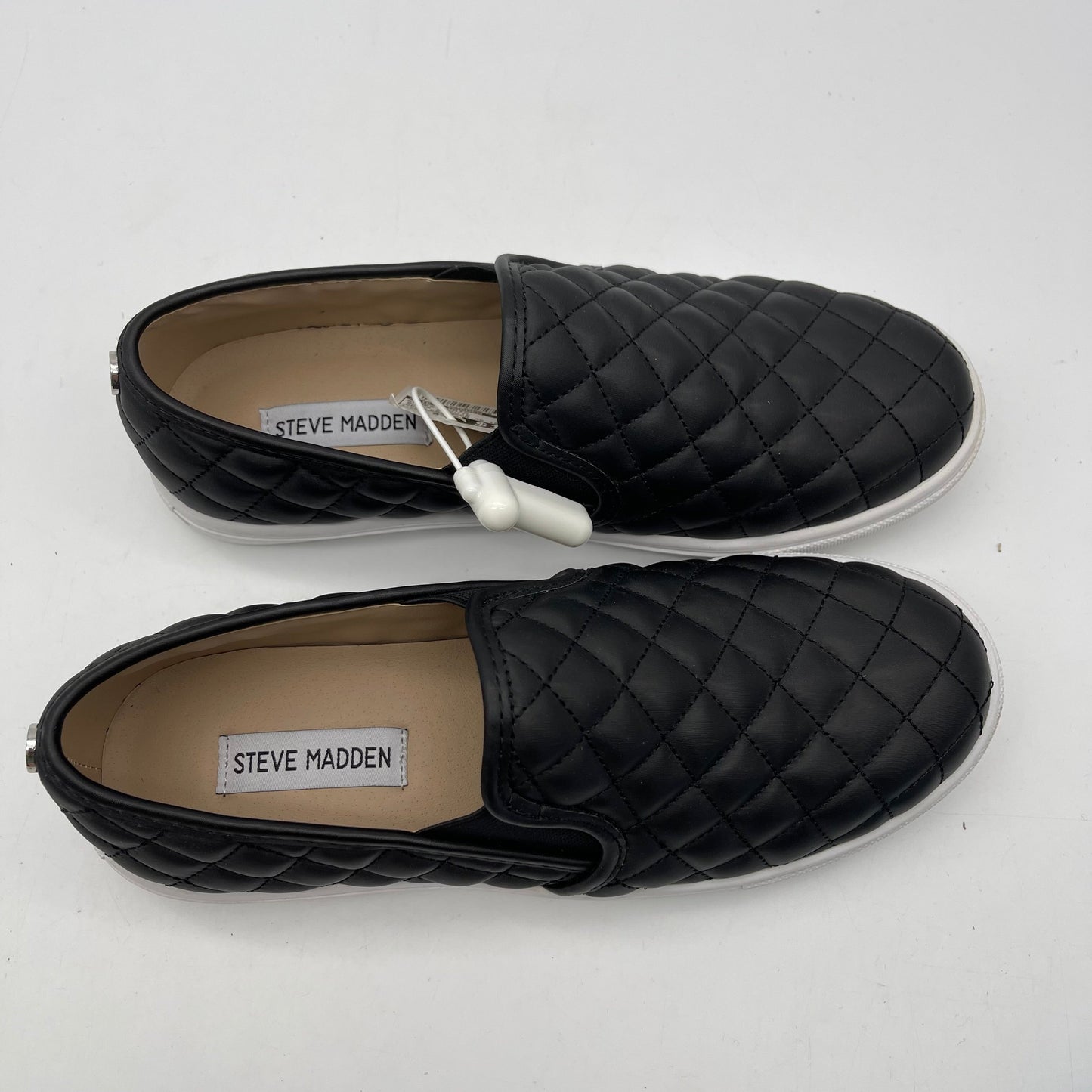 Black & White Shoes Flats Steve Madden, Size 8.5