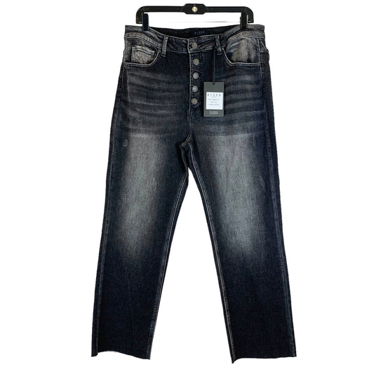 Black Denim Jeans Skinny Risen, Size 14