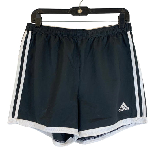 Black & White Athletic Shorts Adidas, Size M
