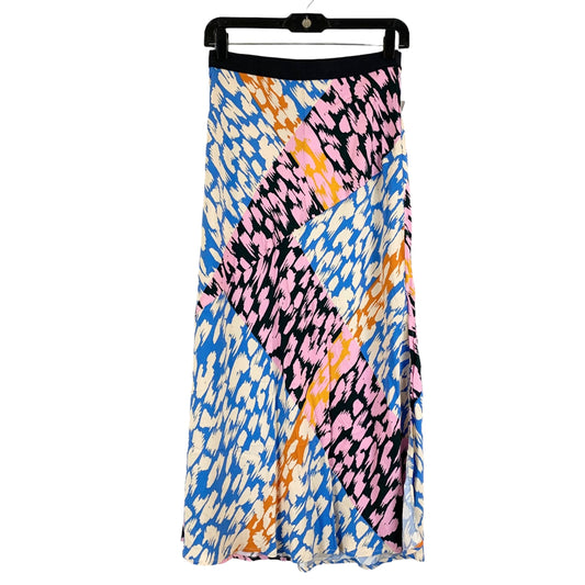 Blue & Pink Skirt Midi Corey Lynn Calter, Size S