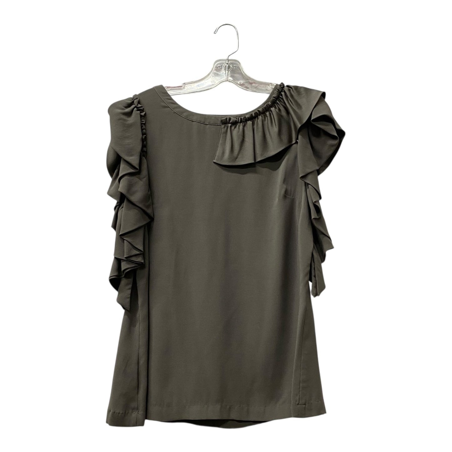 Top Ss By Ann Taylor In Grey, Size:M