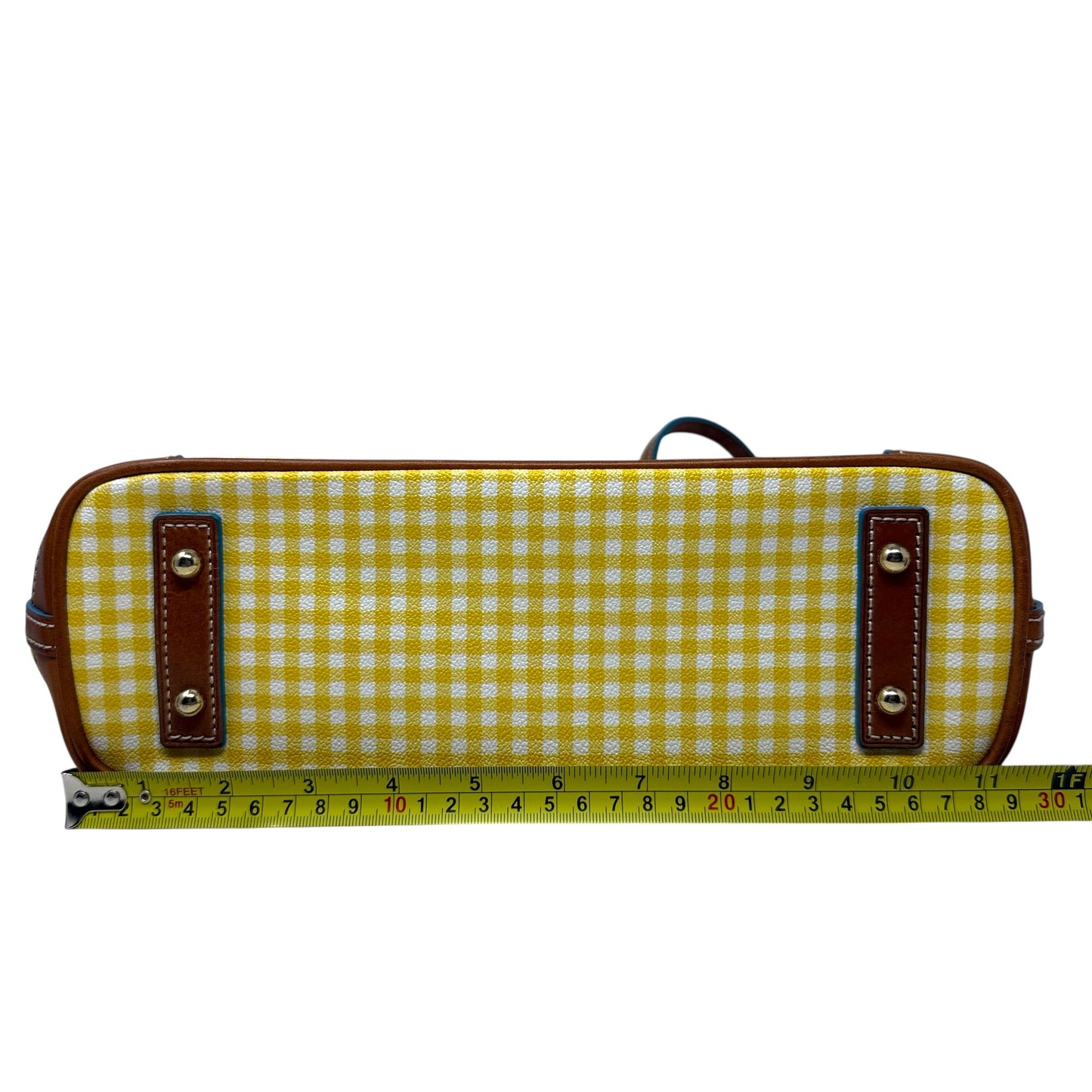 Emily Gingham Tote Designer By Dooney And Bourke, Size: Medium