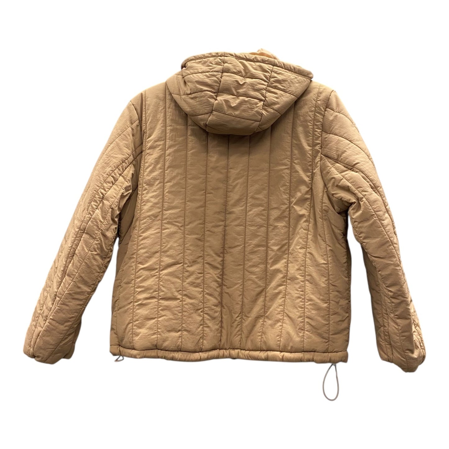 Coat Puffer & Quilted By A New Day In Tan, Size:S