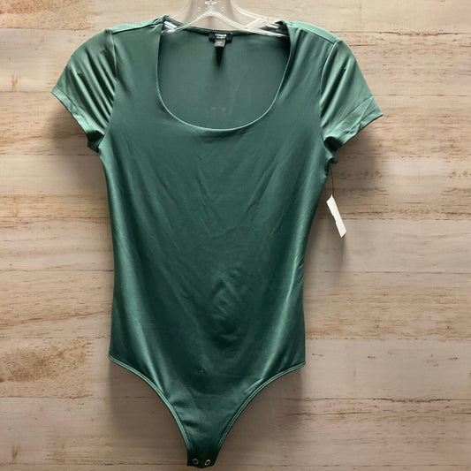 Bodysuit By Express In Green, Size: Xs