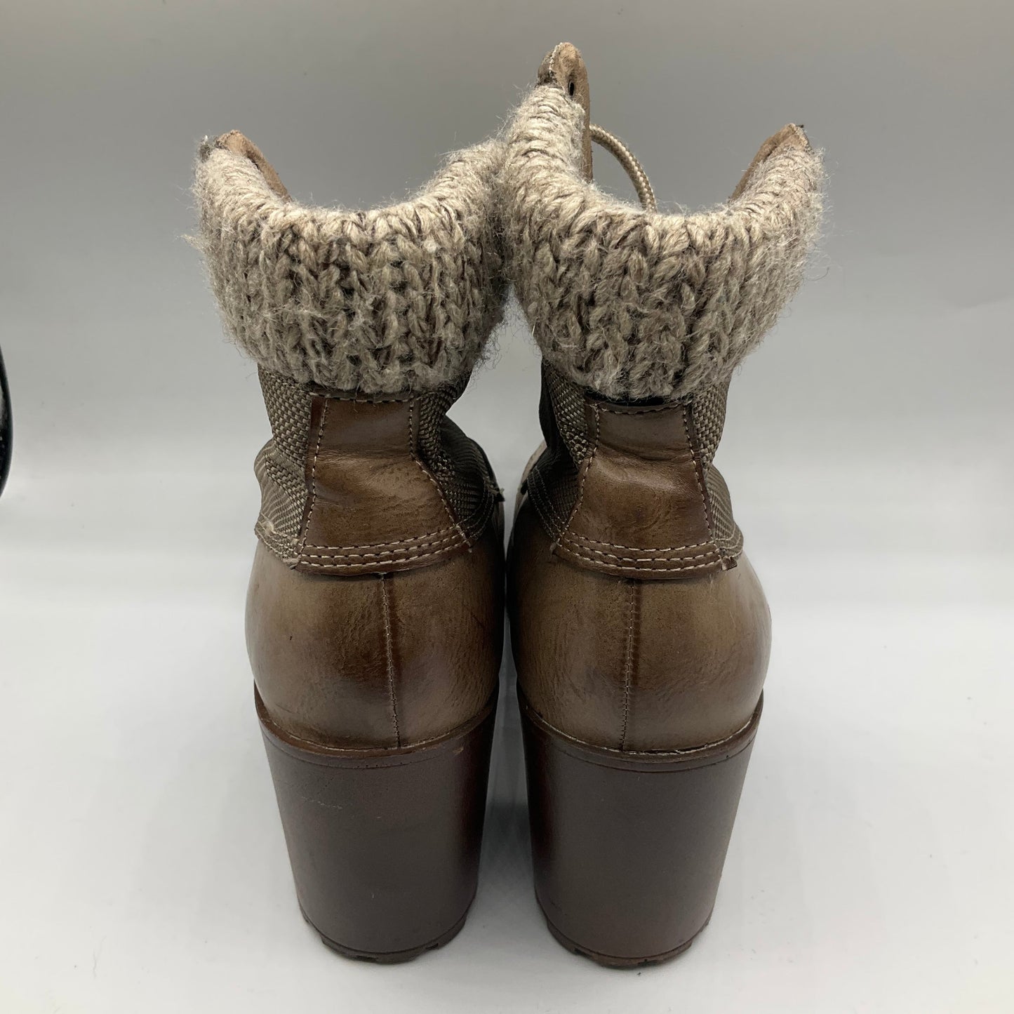 Boots Ankle Heels By Rock And Candy In Tan, Size: 8