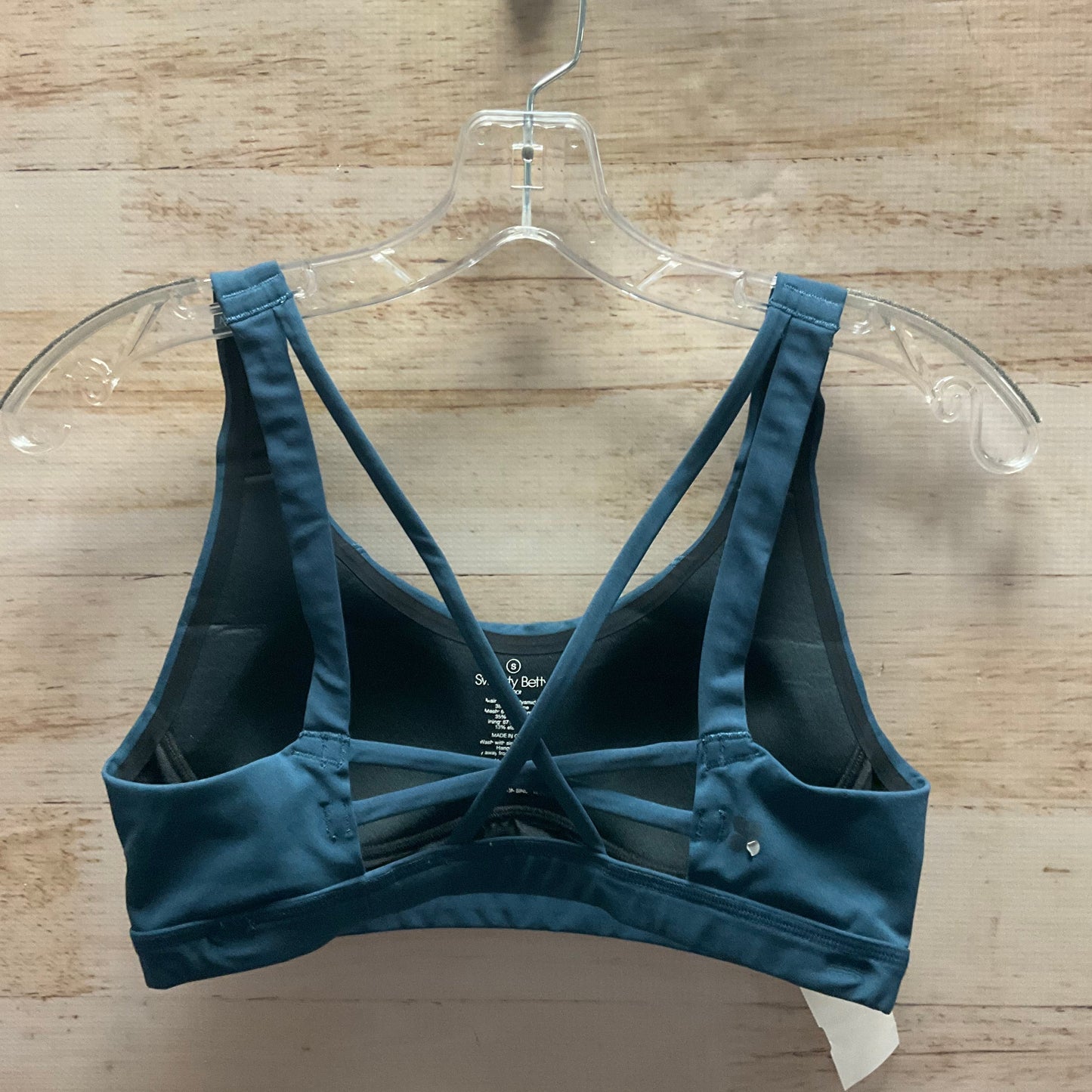 Athletic Bra By Sweaty Betty In Teal, Size: Sp