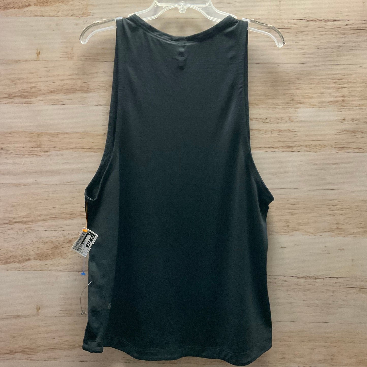 Athletic Tank Top By Lululemon In Black, Size: L