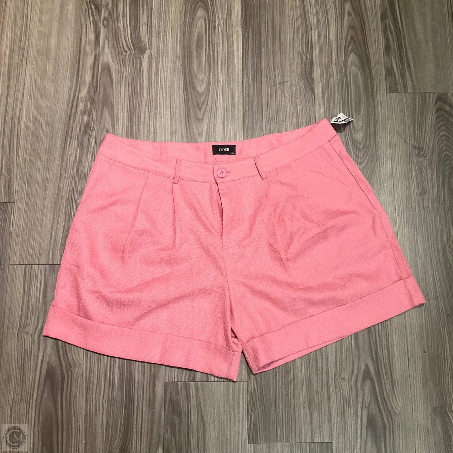 Shorts By Clothes Mentor In Pink, Size: 4x