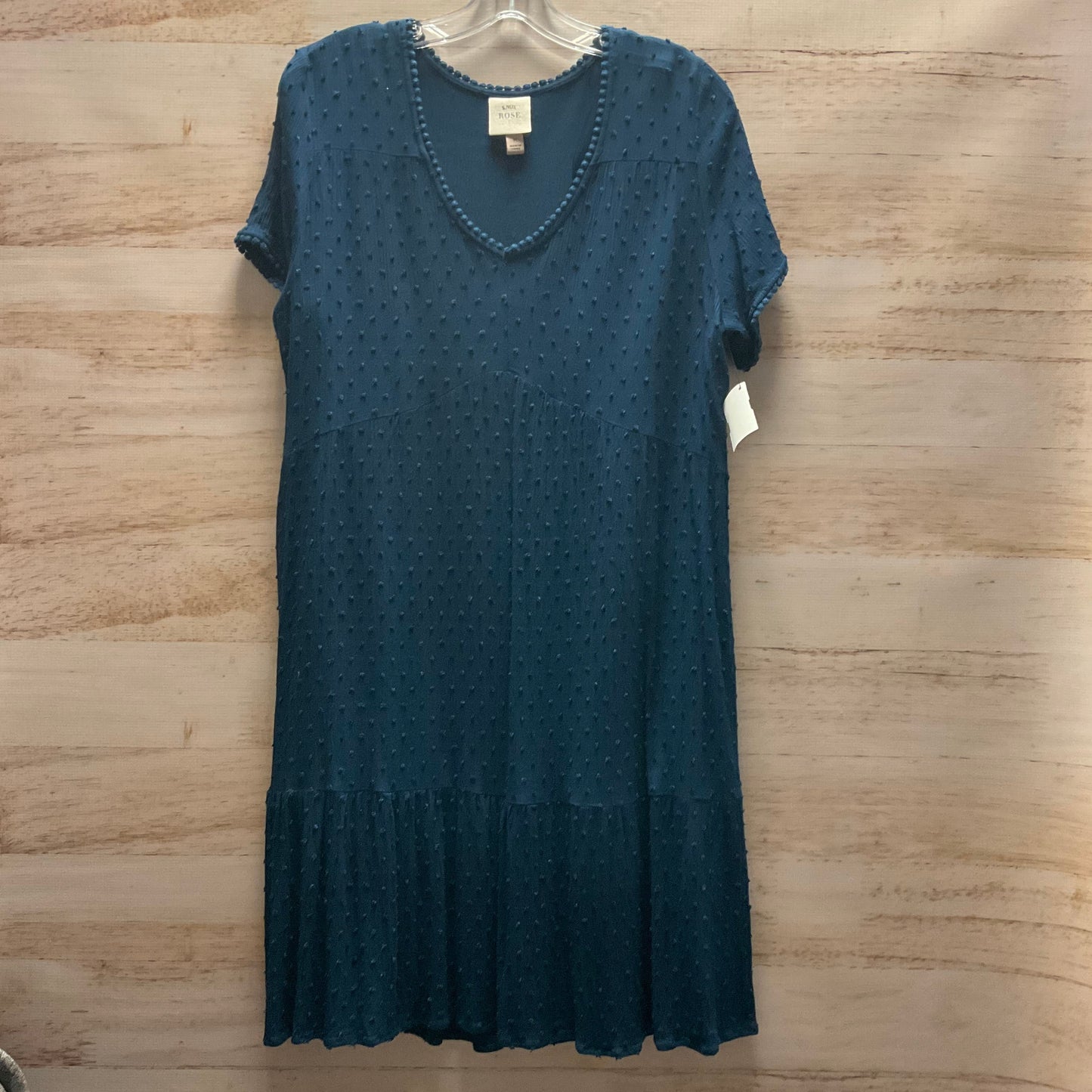 Dress Casual Short By Knox Rose In Blue, Size: M