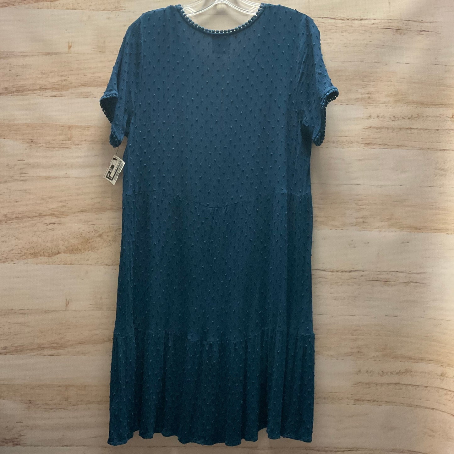 Dress Casual Short By Knox Rose In Blue, Size: M