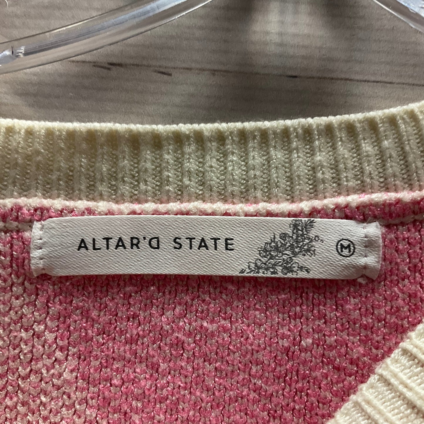 Sweater By Altard State In Pink, Size: M