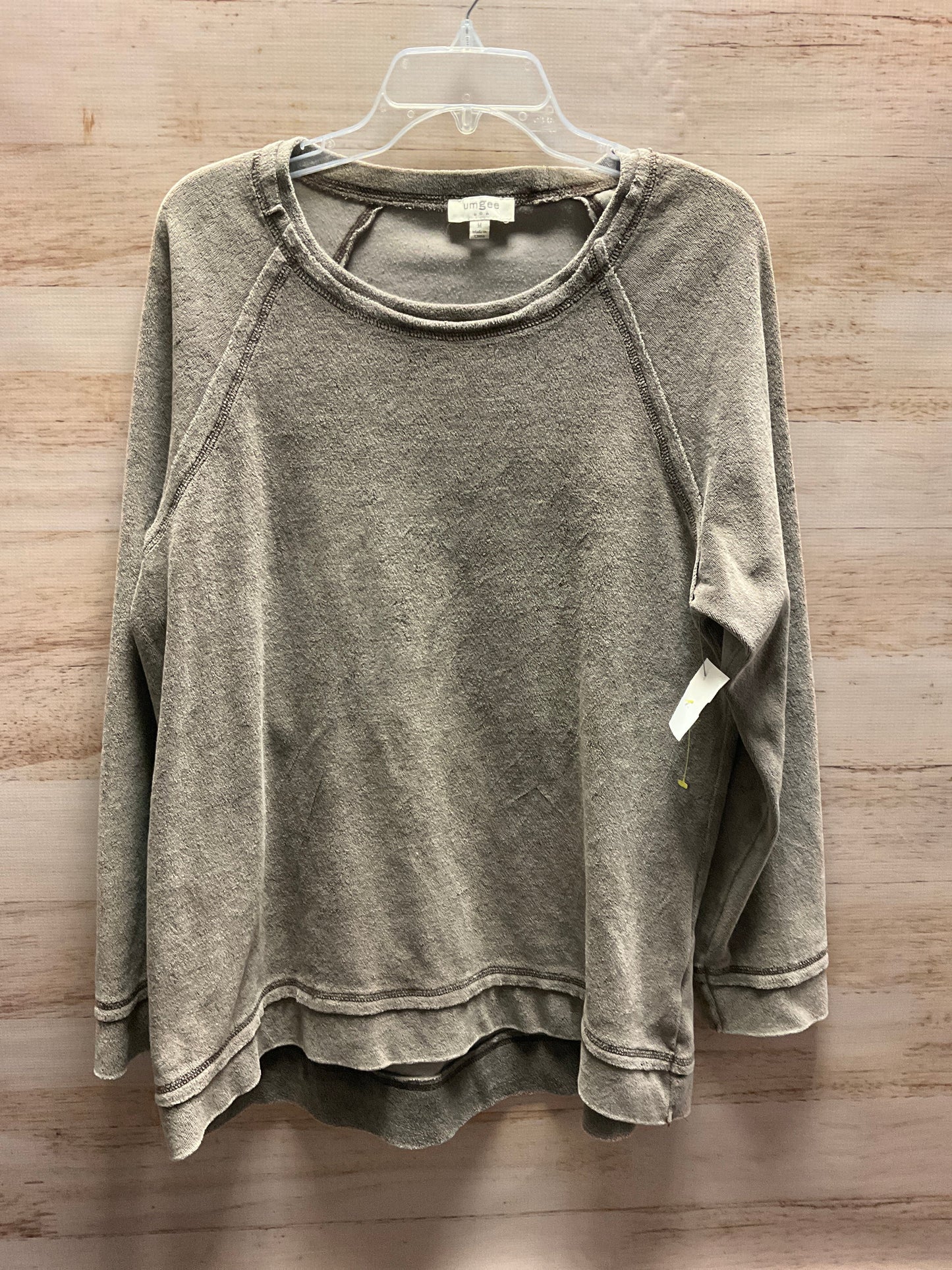 Top Long Sleeve By Umgee In Brown, Size: M