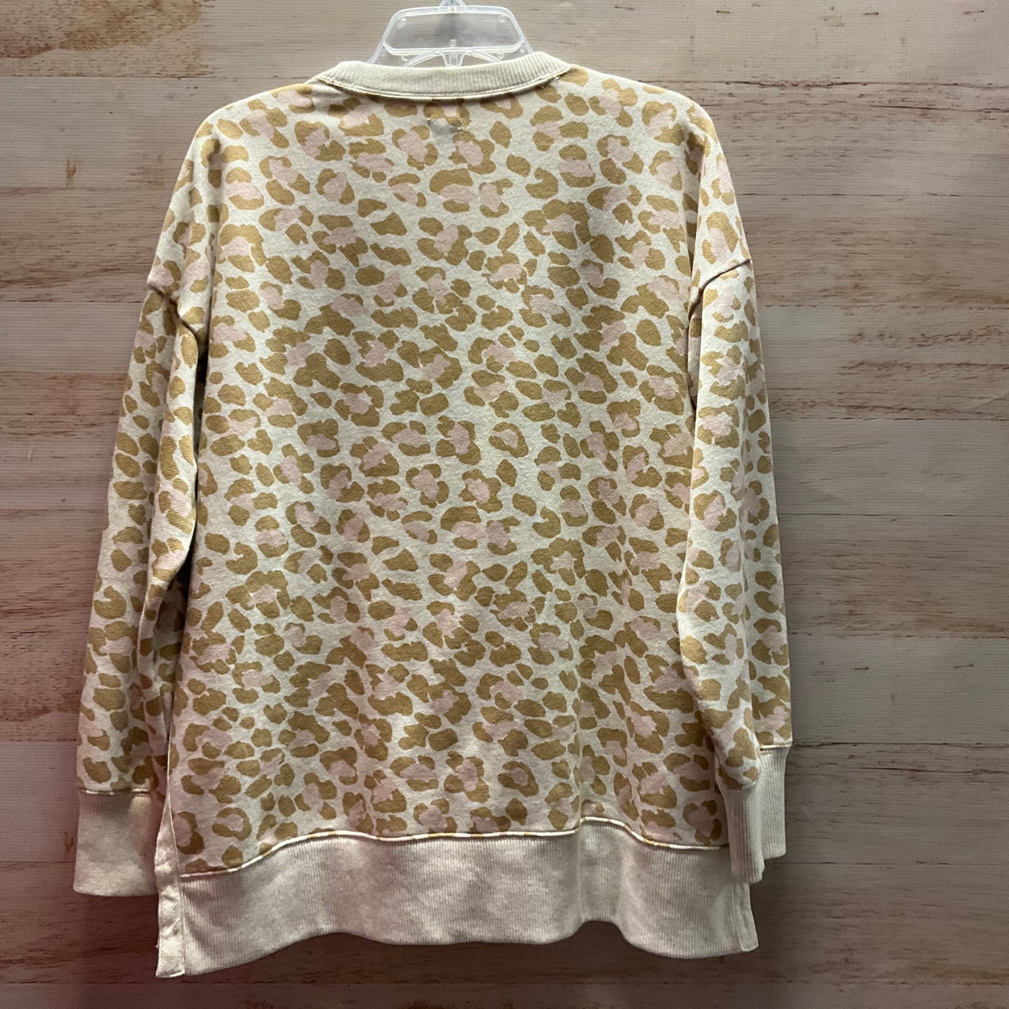 Sweatshirt Crewneck By Aerie In Animal Print, Size: S