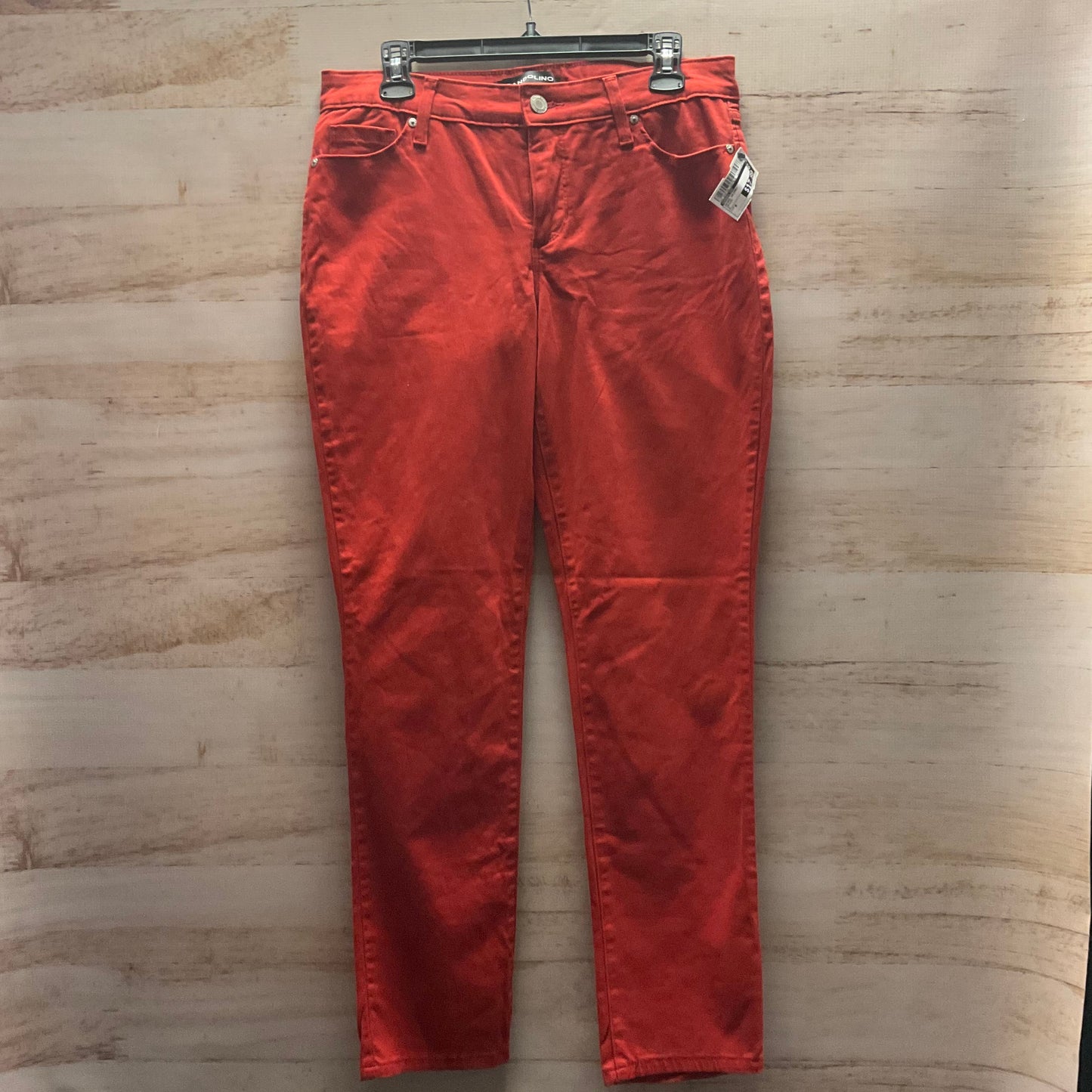 Jeans Skinny By Bandolino In Orange, Size: 6