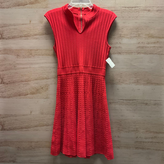 Dress Casual Midi By Ted Baker In Red, Size: 2