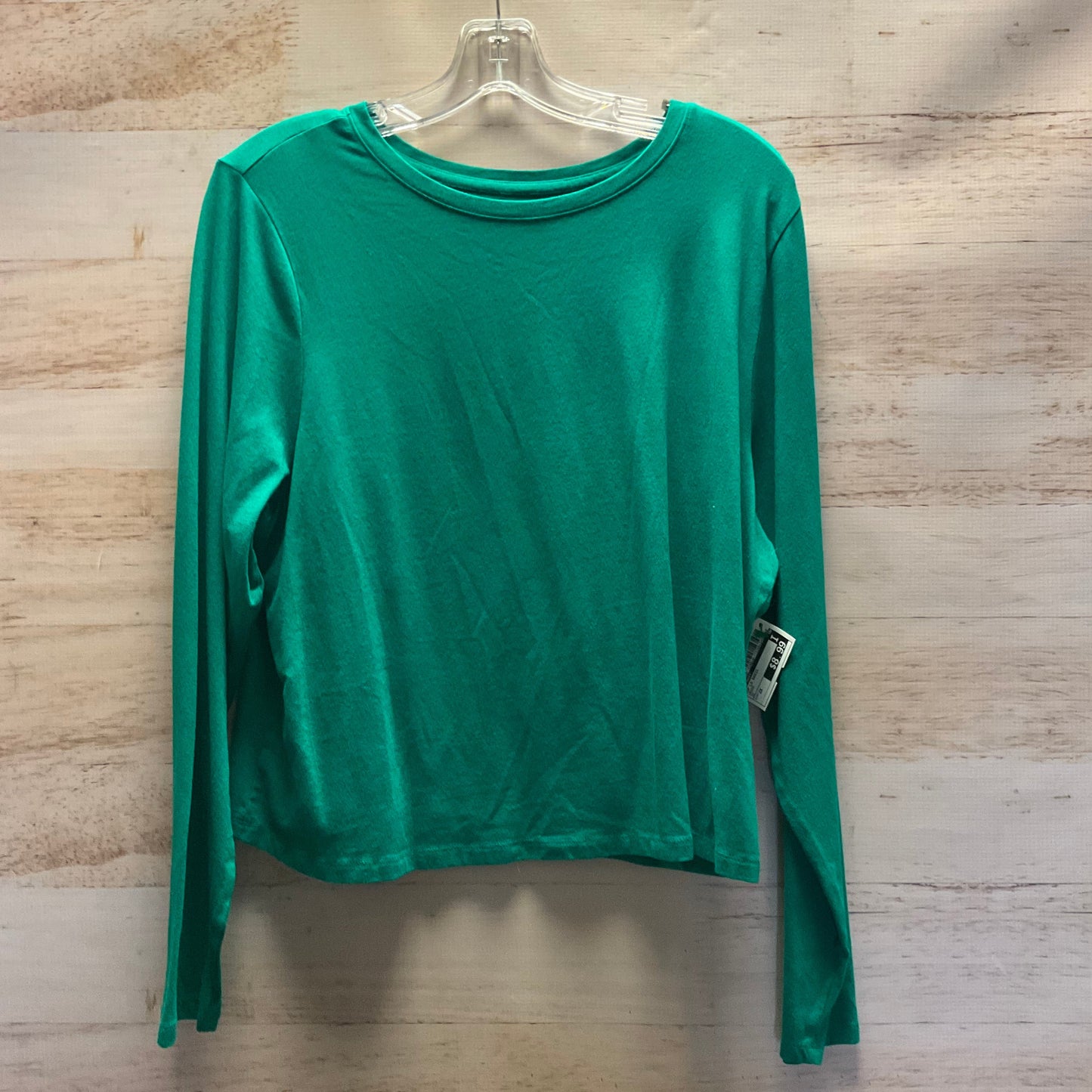 Top Long Sleeve Basic By Old Navy In Green, Size: 2x