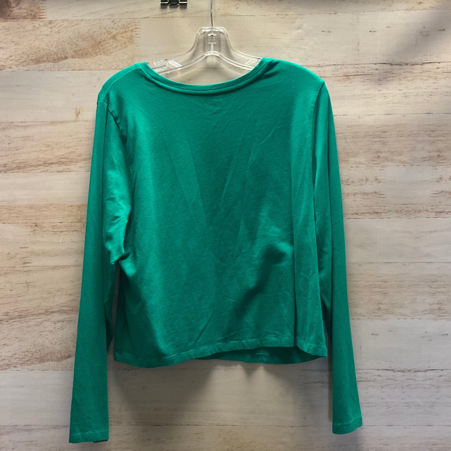 Top Long Sleeve Basic By Old Navy In Green, Size: 2x