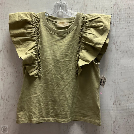 Top Sleeveless By Nation In Green, Size: Xs