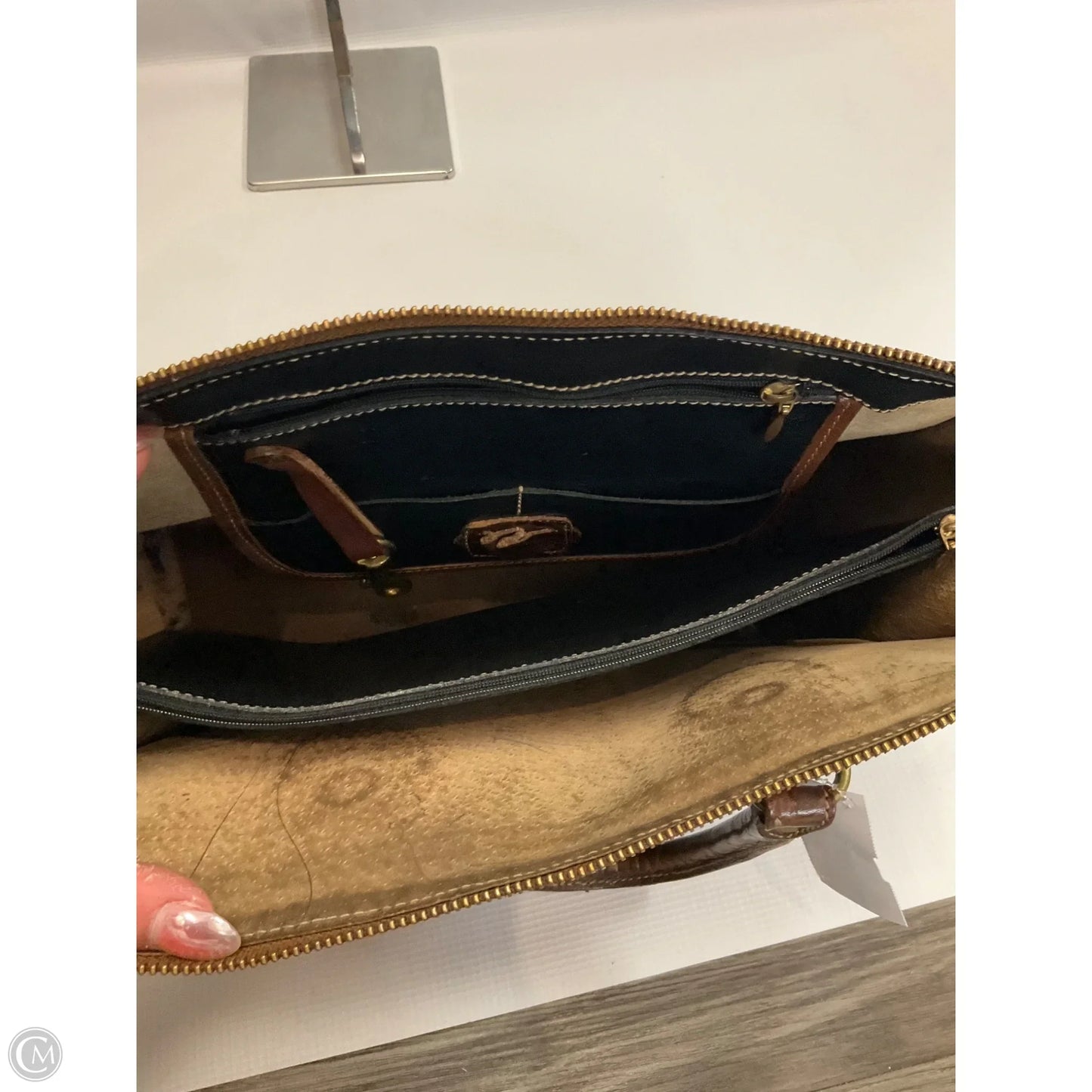 Handbag Designer By Brahmin, Size: Medium