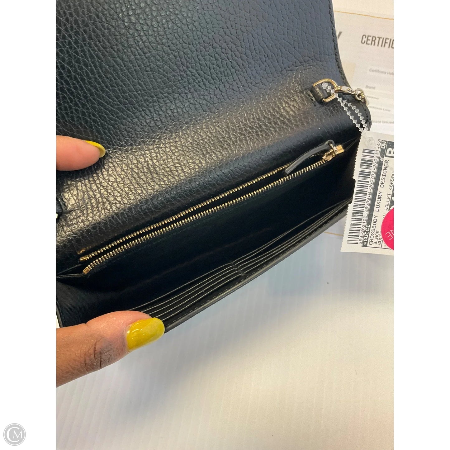 Crossbody Luxury Designer By Gucci, Size: Small