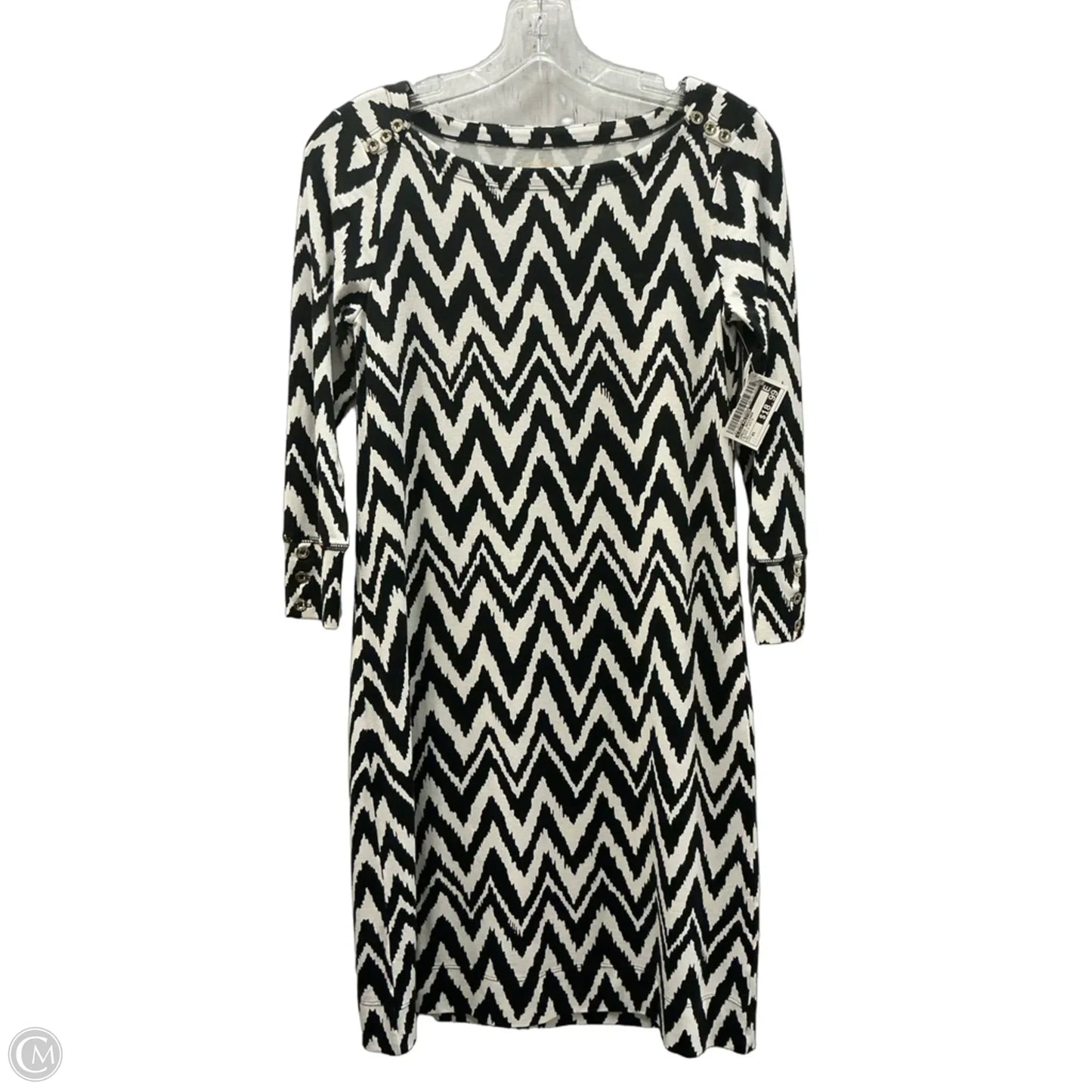 Dress Designer By Lilly Pulitzer In Black & White, Size: Xs