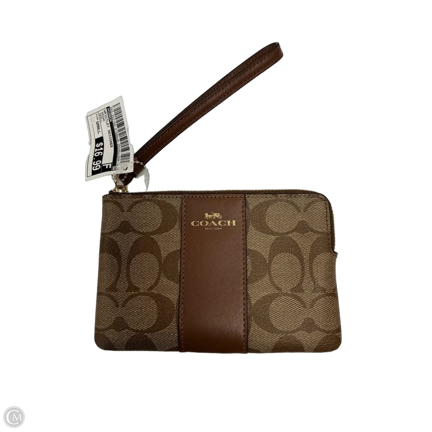Wristlet Designer By Coach, Size: Small
