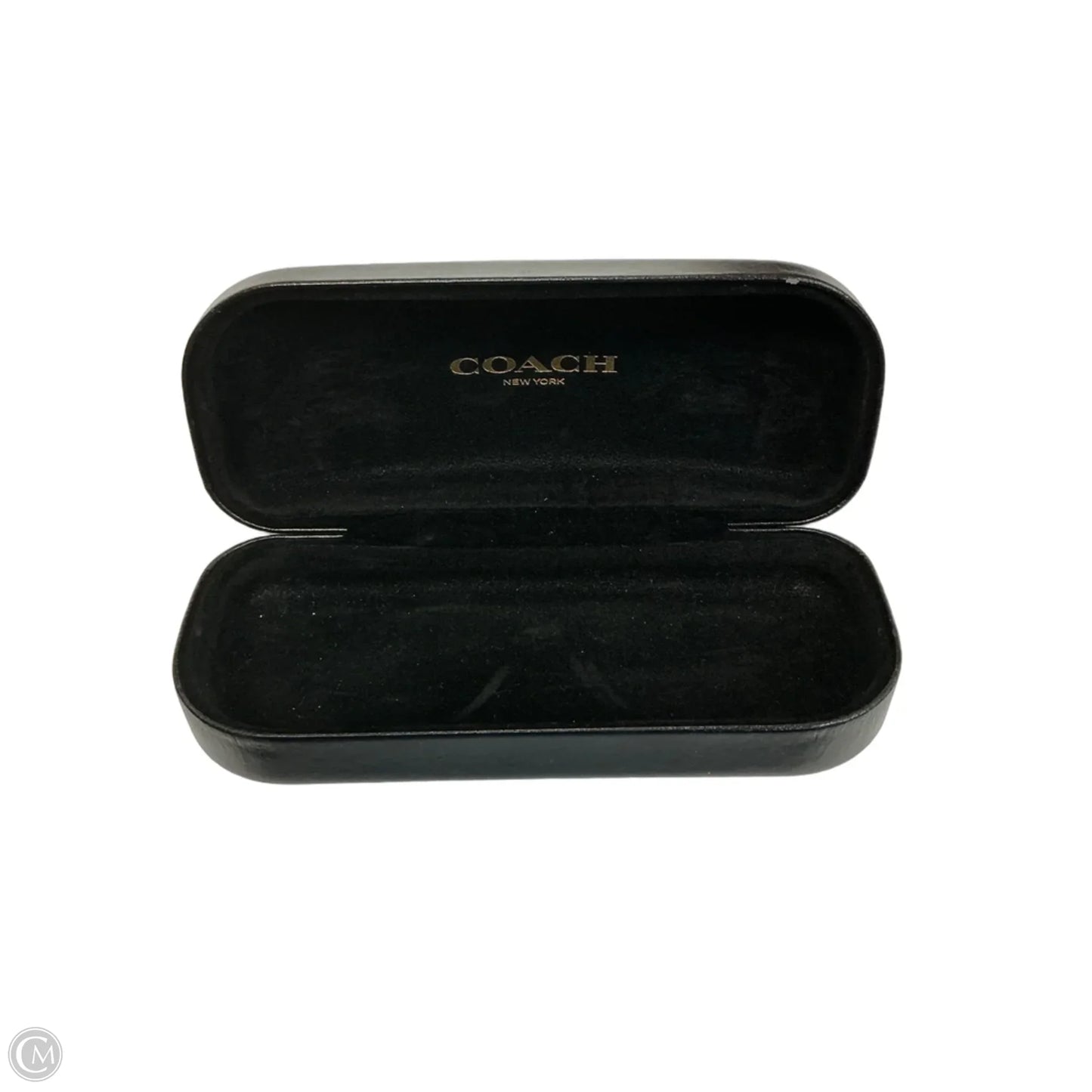 Sunglass Case Designer By Coach, Size: Medium