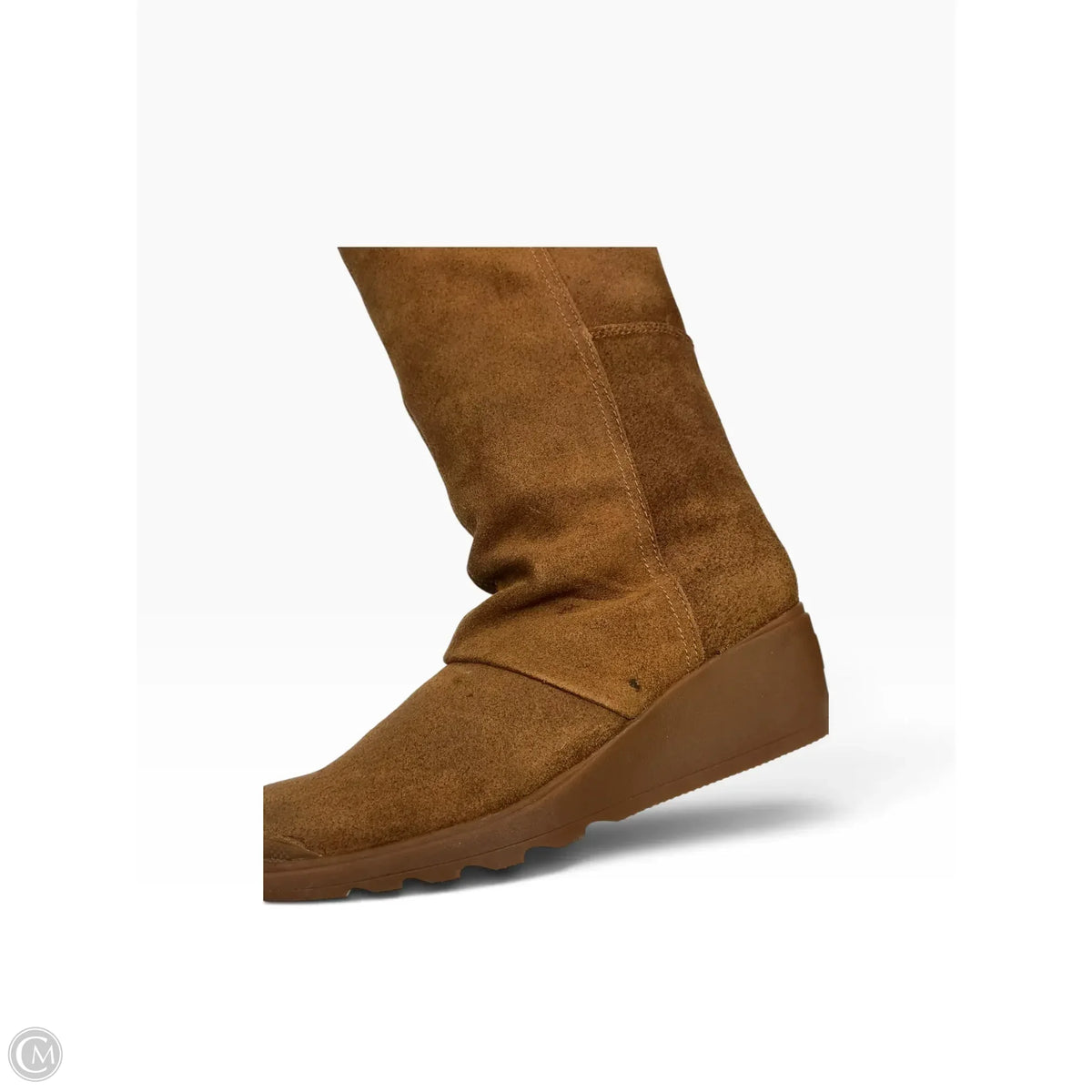 Boots Knee Heels By Sorel In Copper, Size: 8