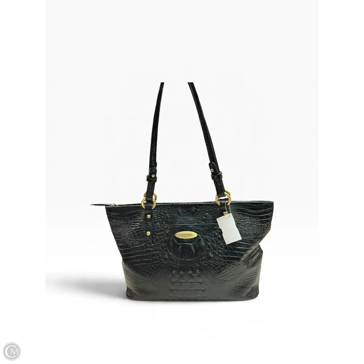 Handbag Designer By Brahmin, Size: Large