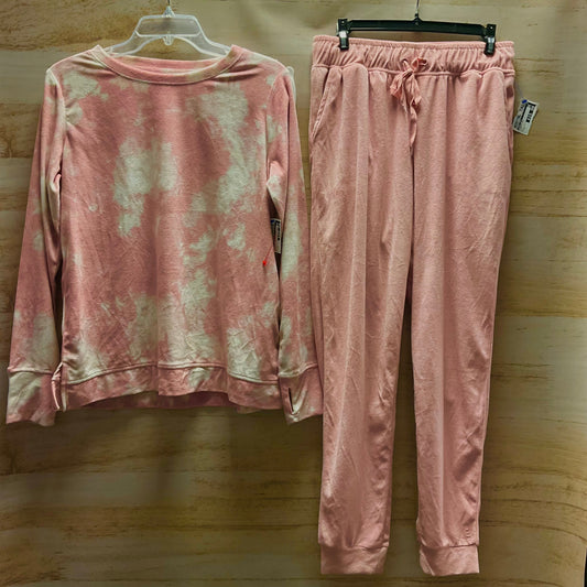 Pajamas 2pc By Cuddl Duds In Pink, Size: S