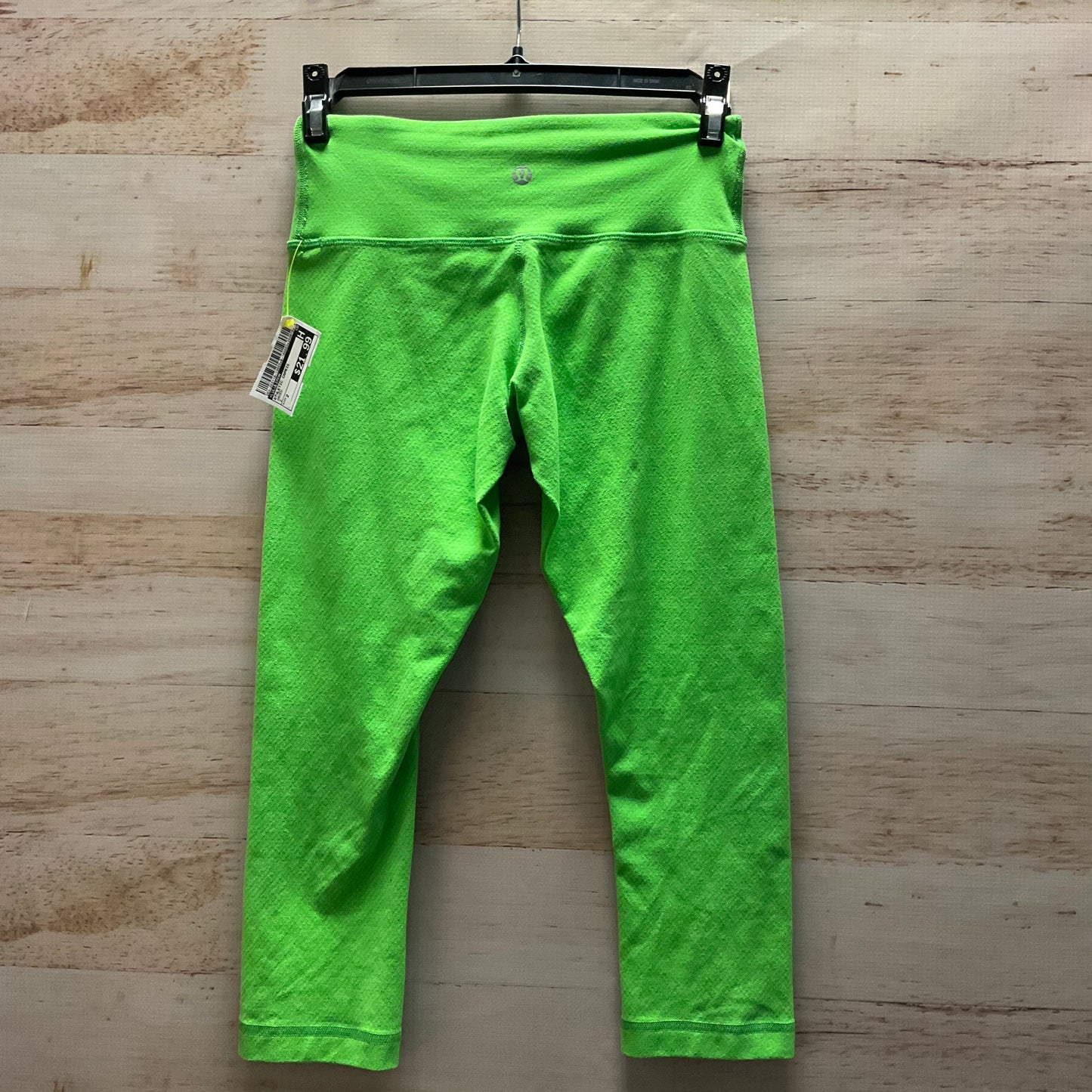 Athletic Capris By Lululemon In Green, Size: 2