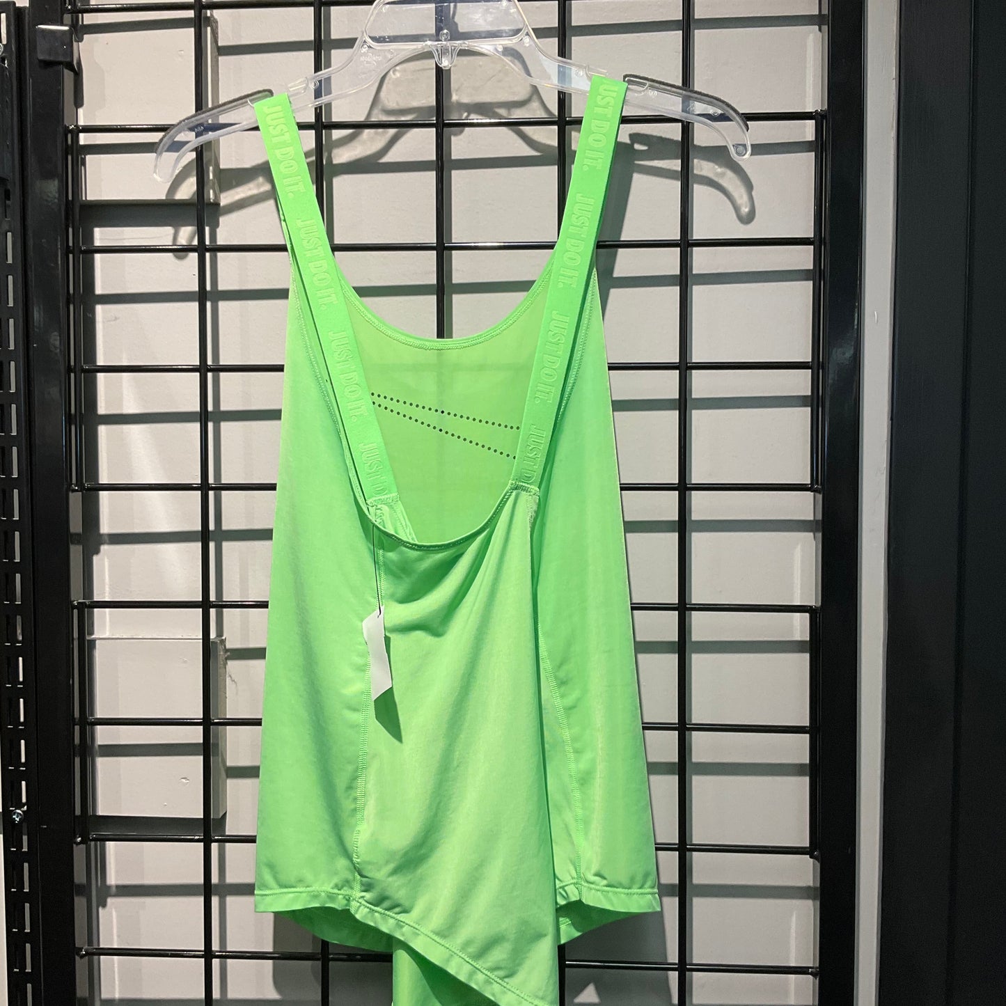 Athletic Tank Top By Nike Apparel In Green, Size: S