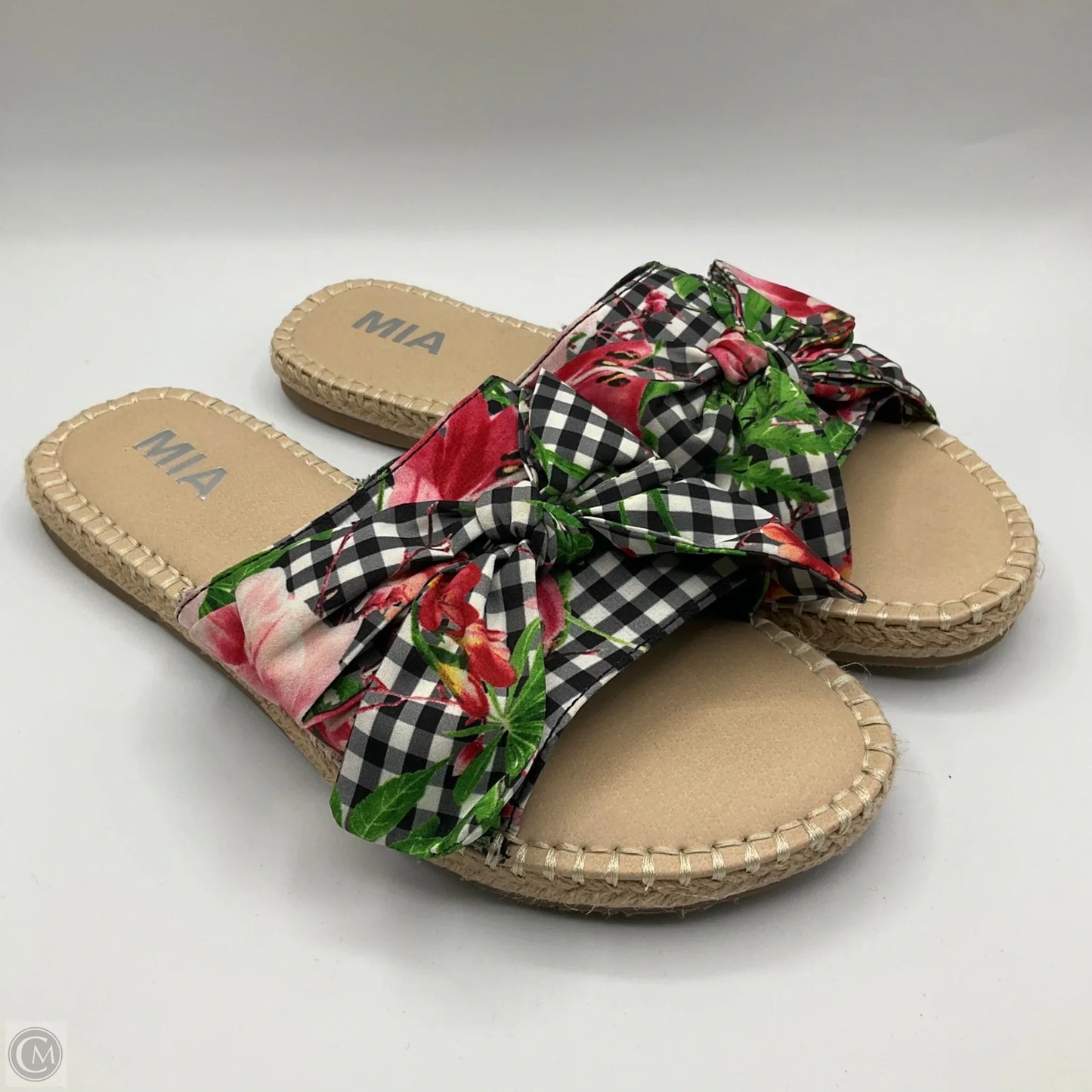 Sandals Flats By Mia In Floral, Size: 8.5