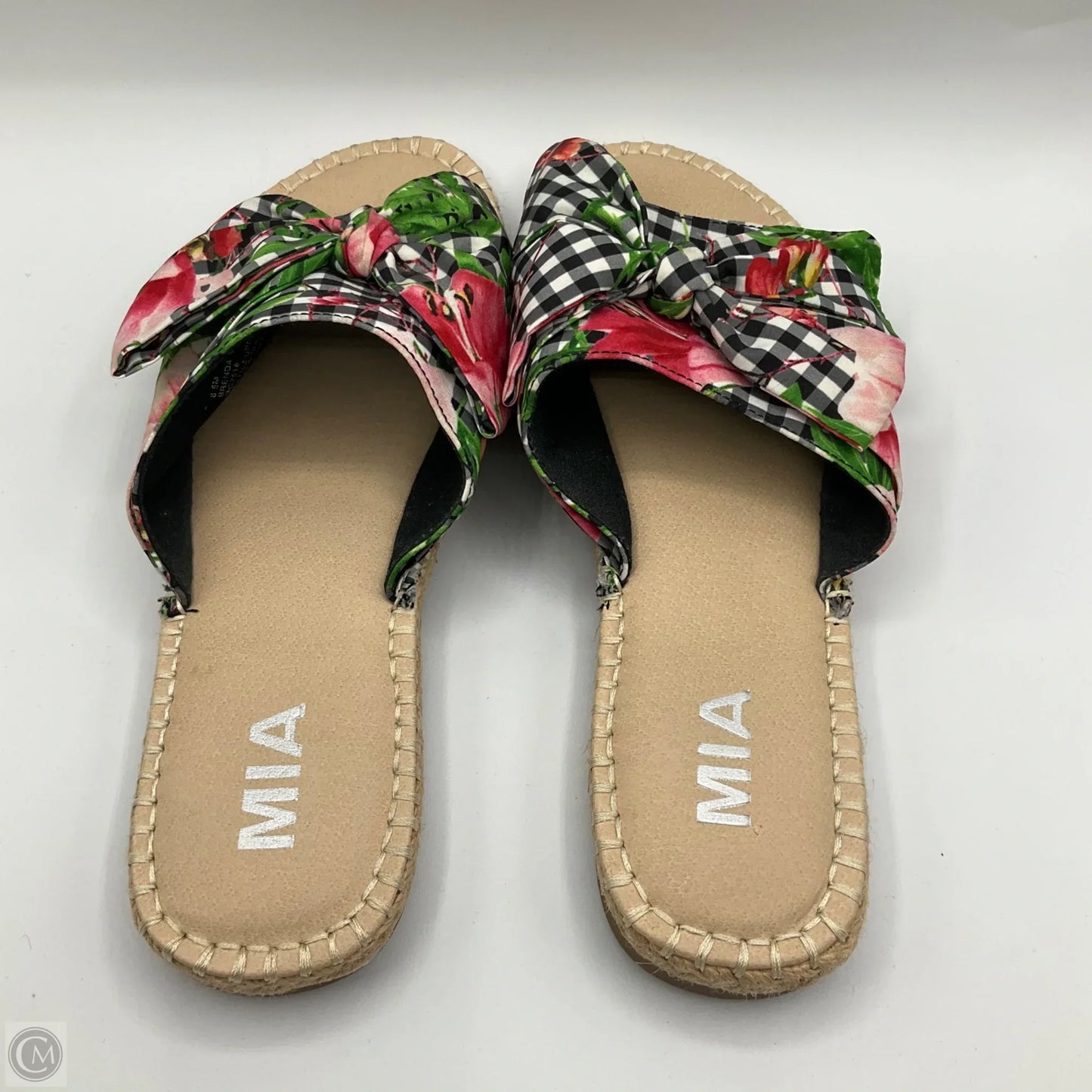 Sandals Flats By Mia In Floral, Size: 8.5