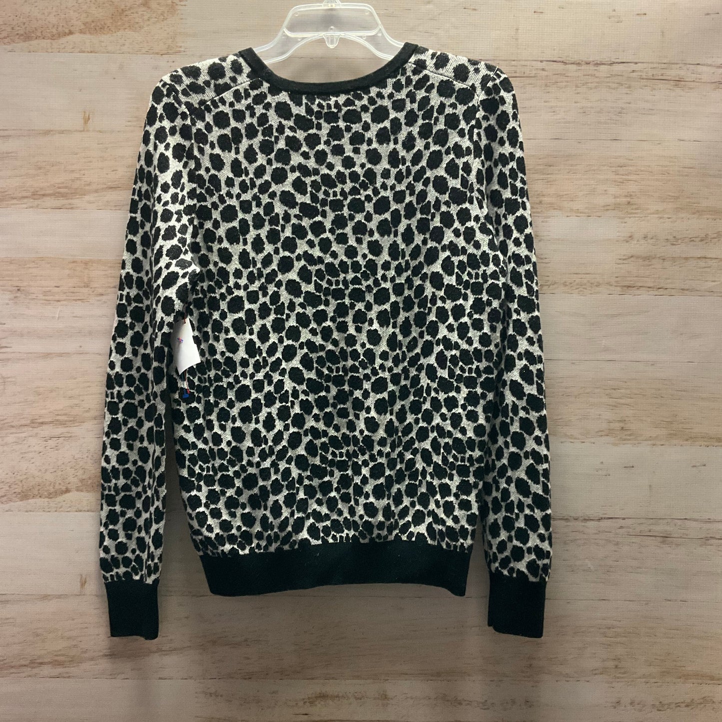 Sweater By Ann Taylor In Animal Print, Size: L