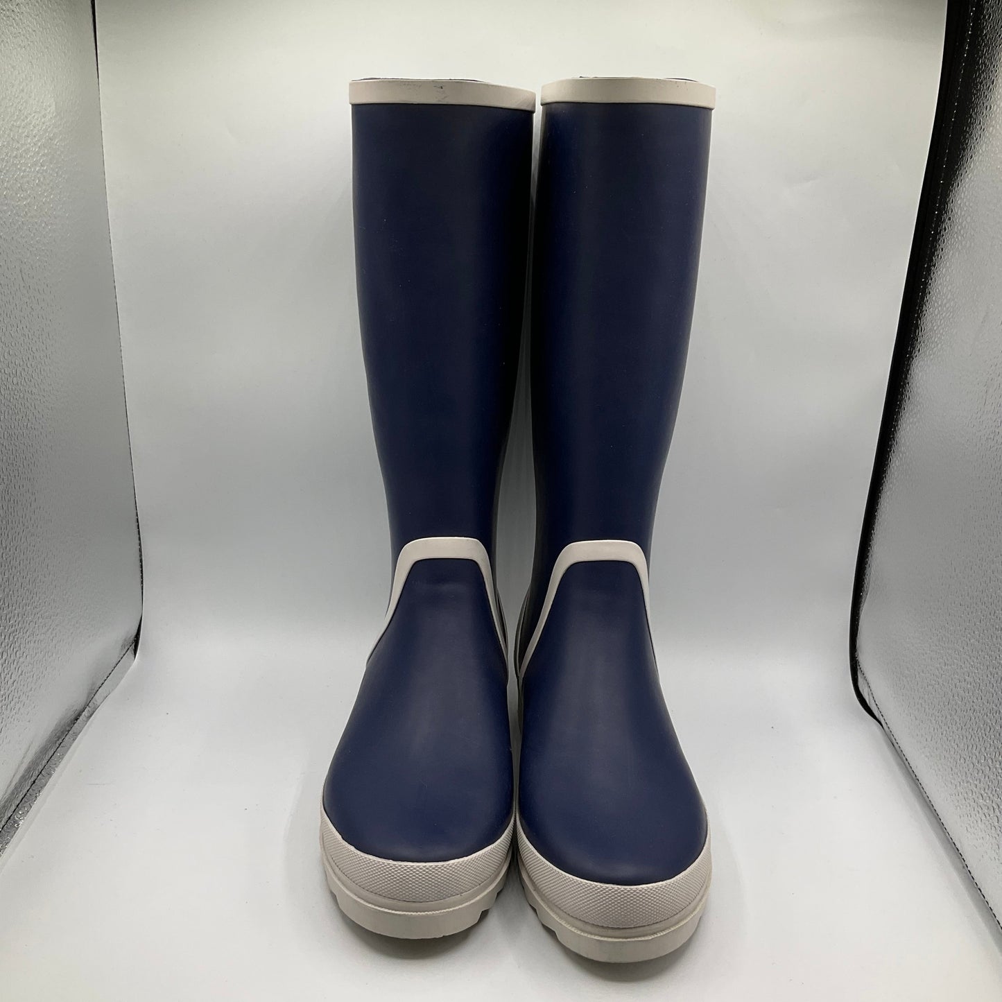 Boots Rain By J Crew In Navy, Size: 8