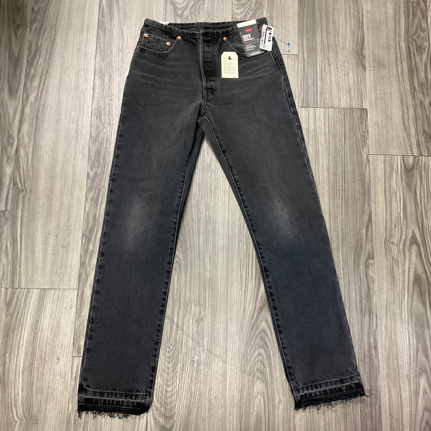 Jeans Skinny By Levis In Black, Size: 4