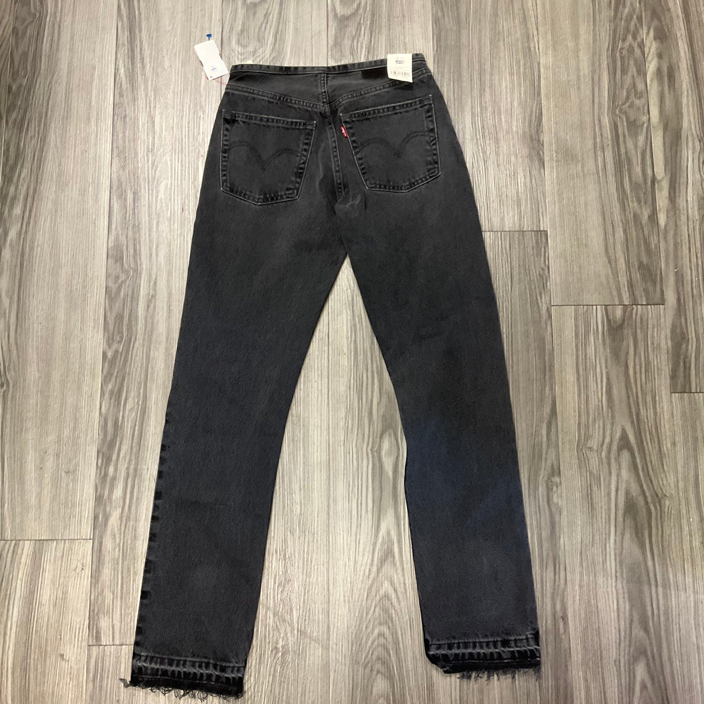 Jeans Skinny By Levis In Black, Size: 4