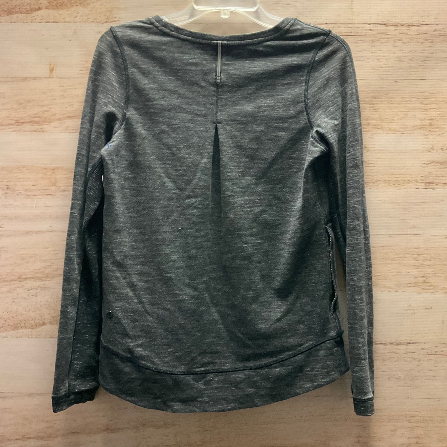 Athletic Sweatshirt Crewneck By Lululemon In Grey, Size: M