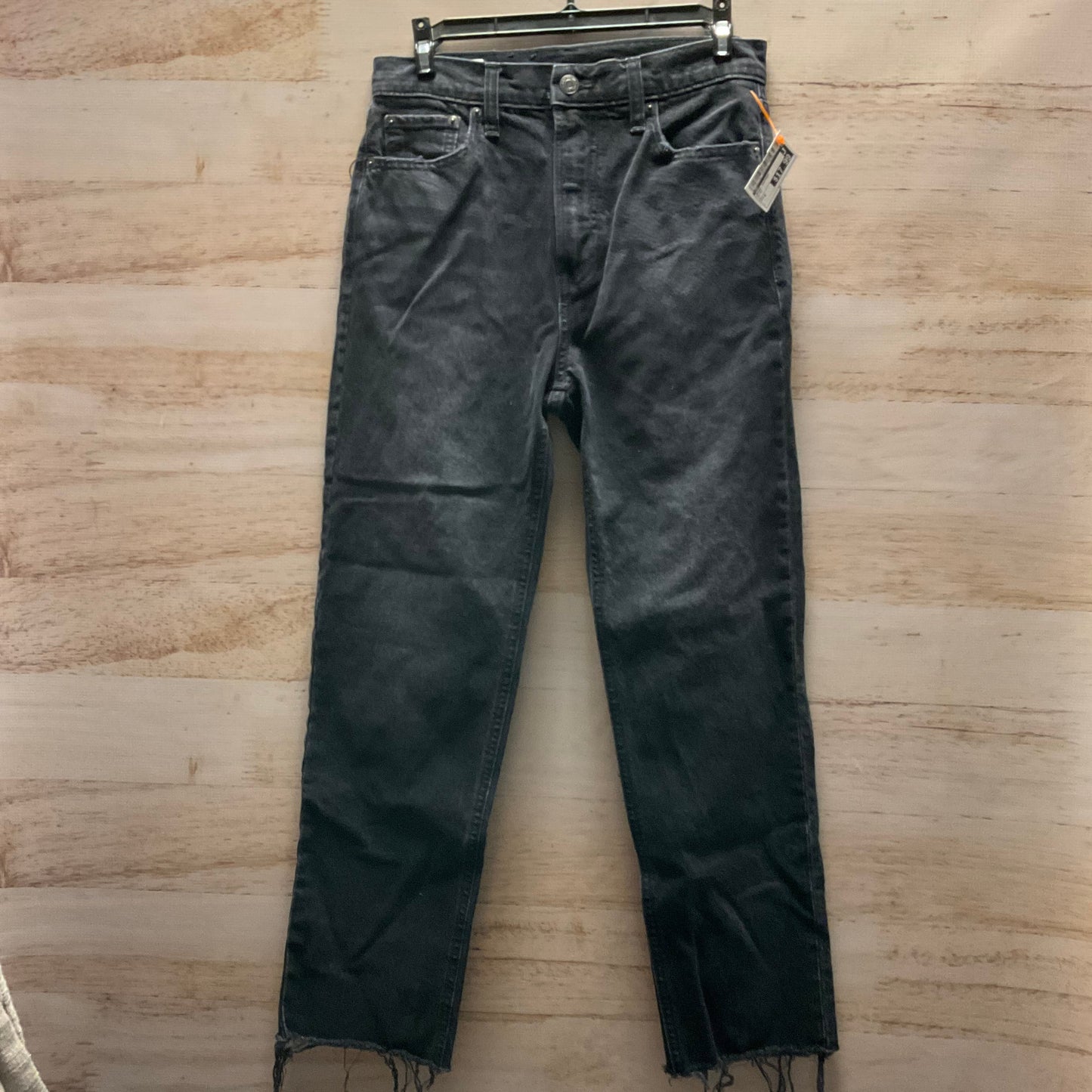 Jeans Cropped By Gap In Black, Size: 4