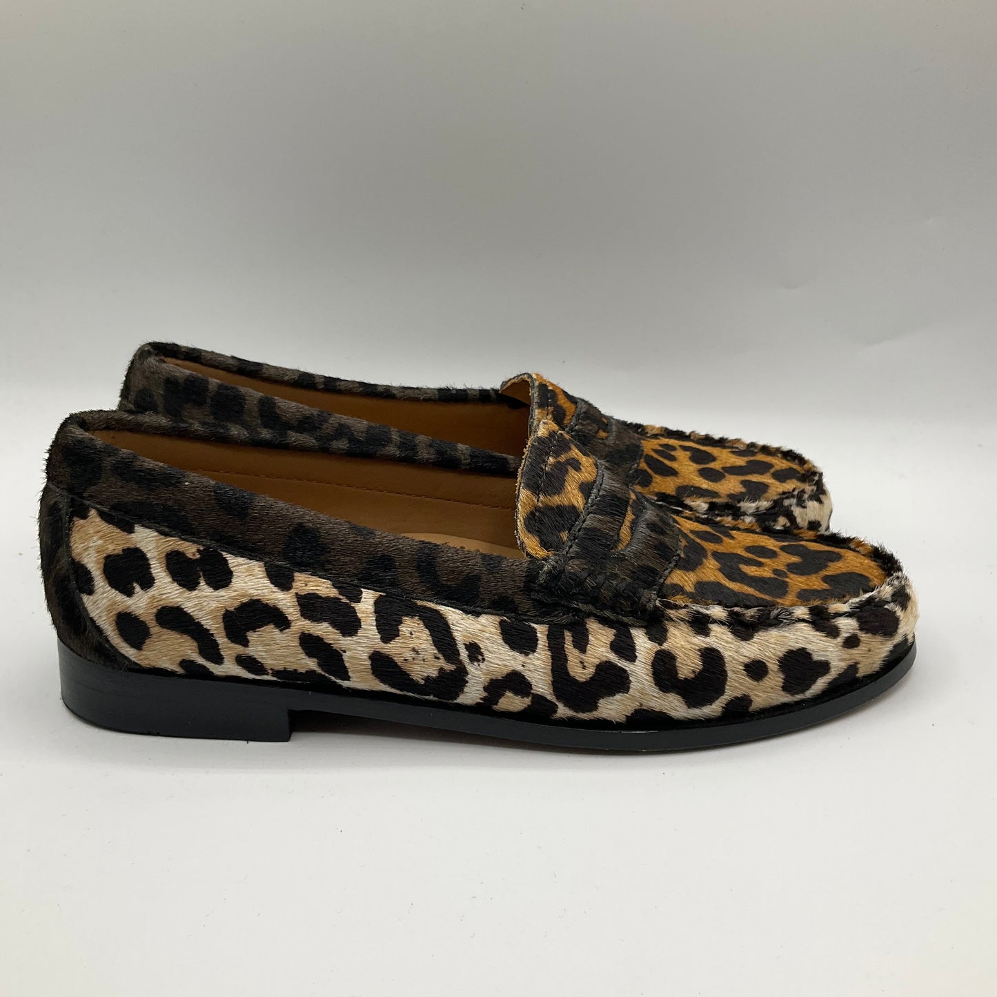 Shoes Flats By Bass In Animal Print, Size: 7