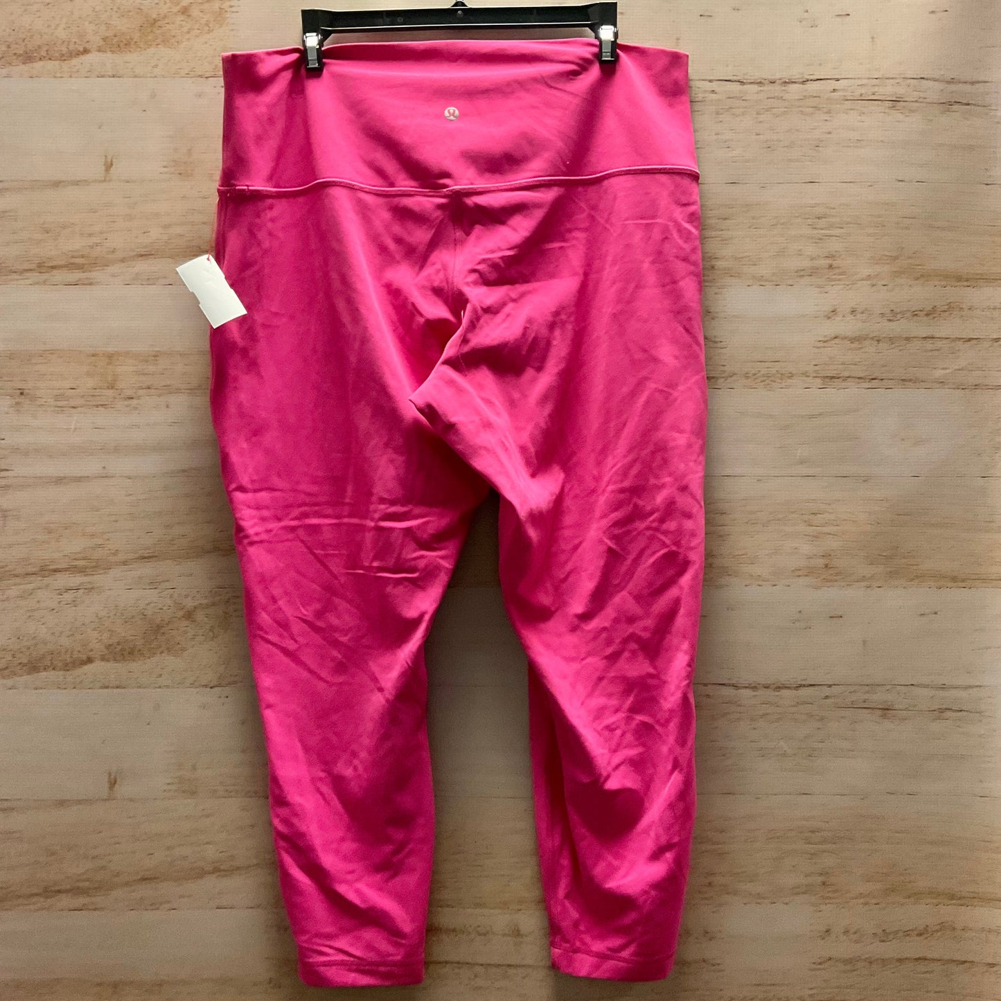 Athletic Leggings By Lululemon In Pink, Size: 3x