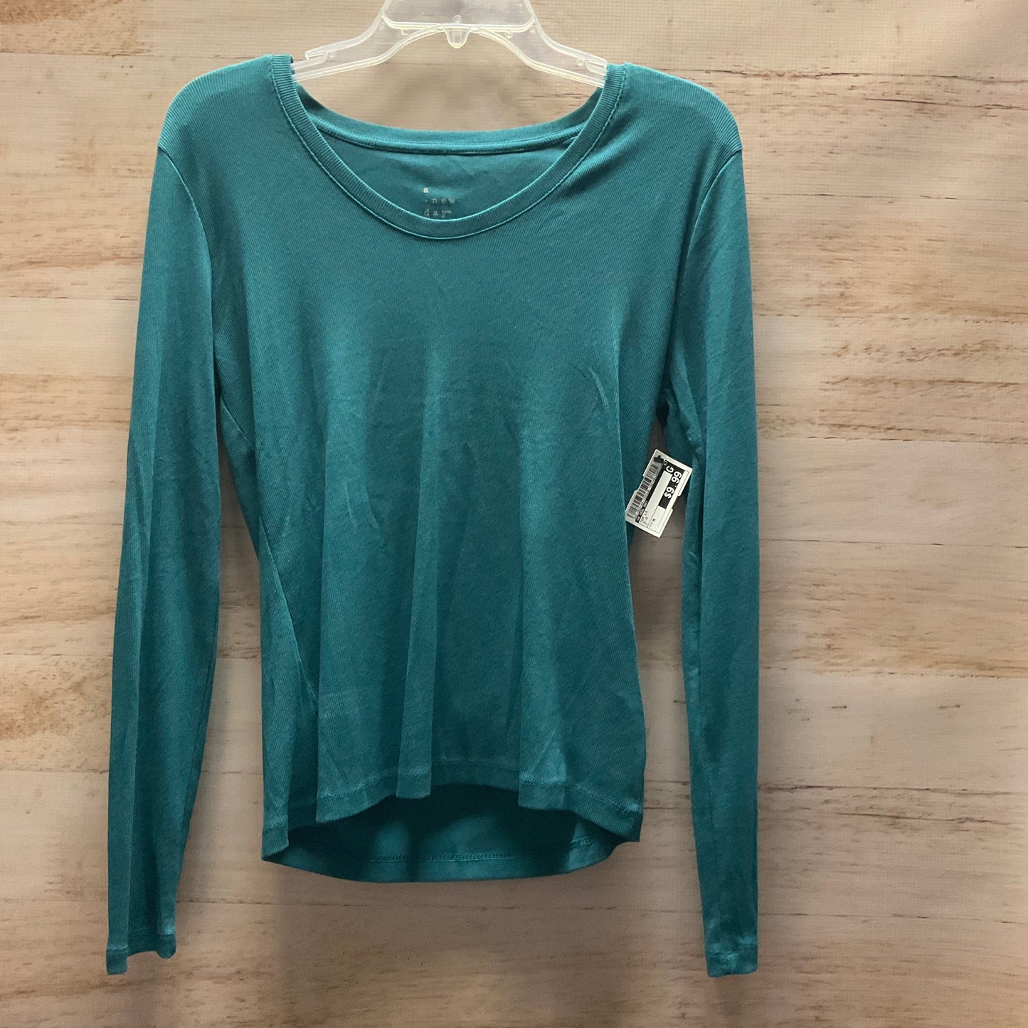 Top Long Sleeve By A New Day In Blue, Size: M