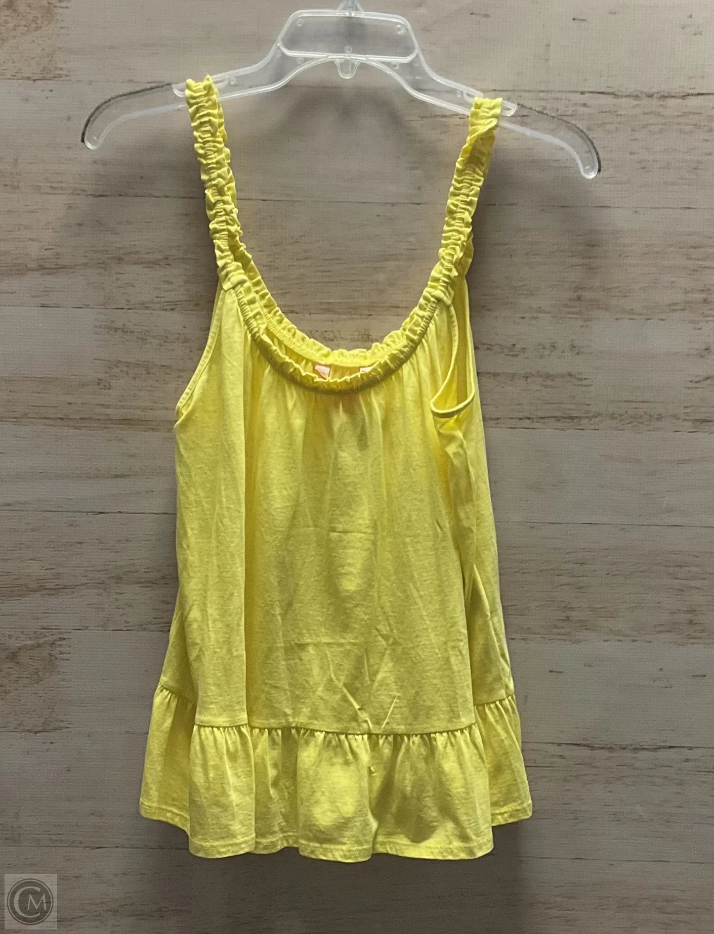 Top Sleeveless By Lilly Pulitzer In Yellow, Size: S