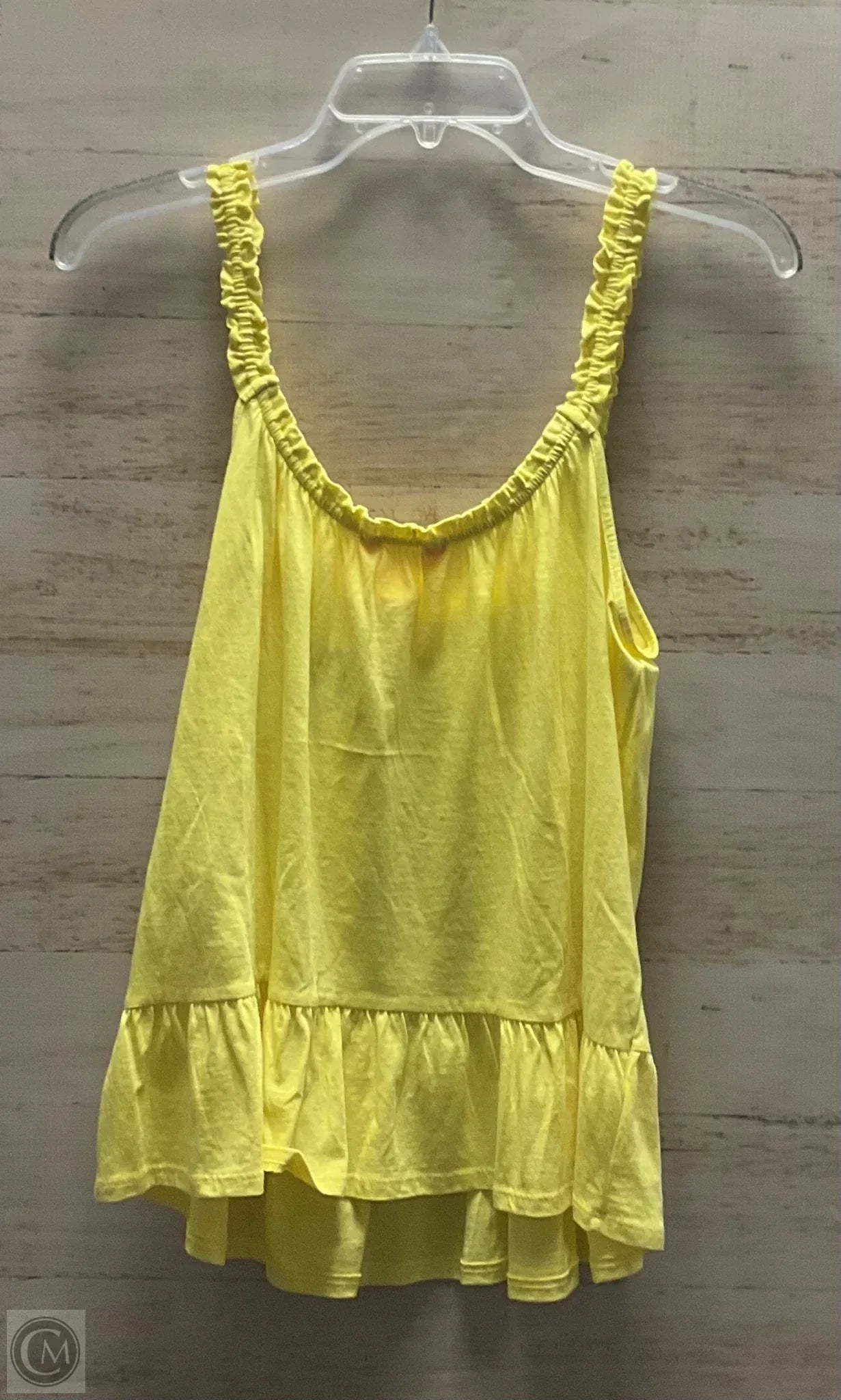 Top Sleeveless By Lilly Pulitzer In Yellow, Size: S