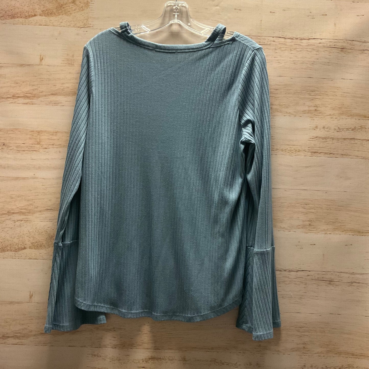 Top Long Sleeve By Michael By Michael Kors In Blue, Size: Xl