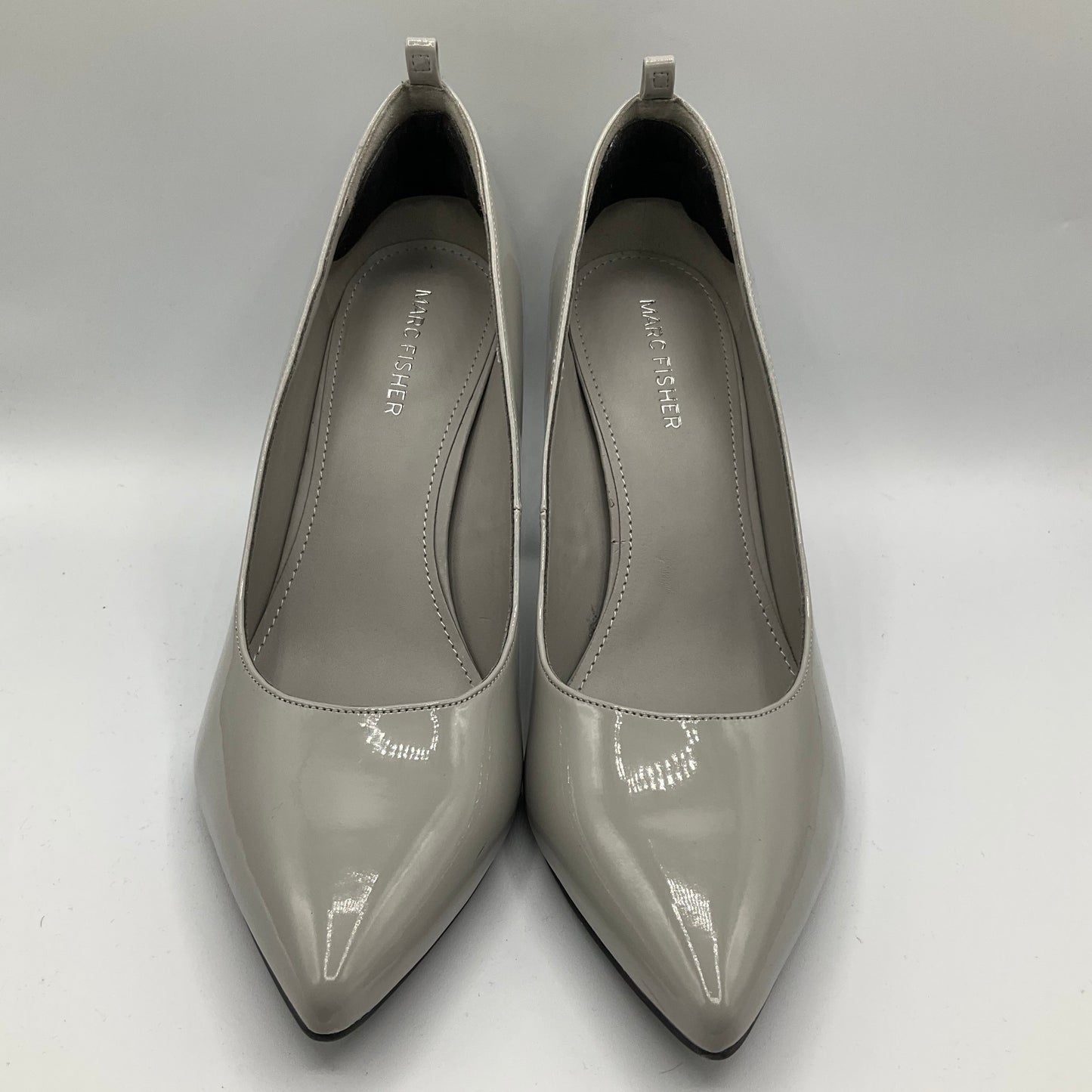 Shoes Heels Block By Marc Fisher In Grey, Size: 9